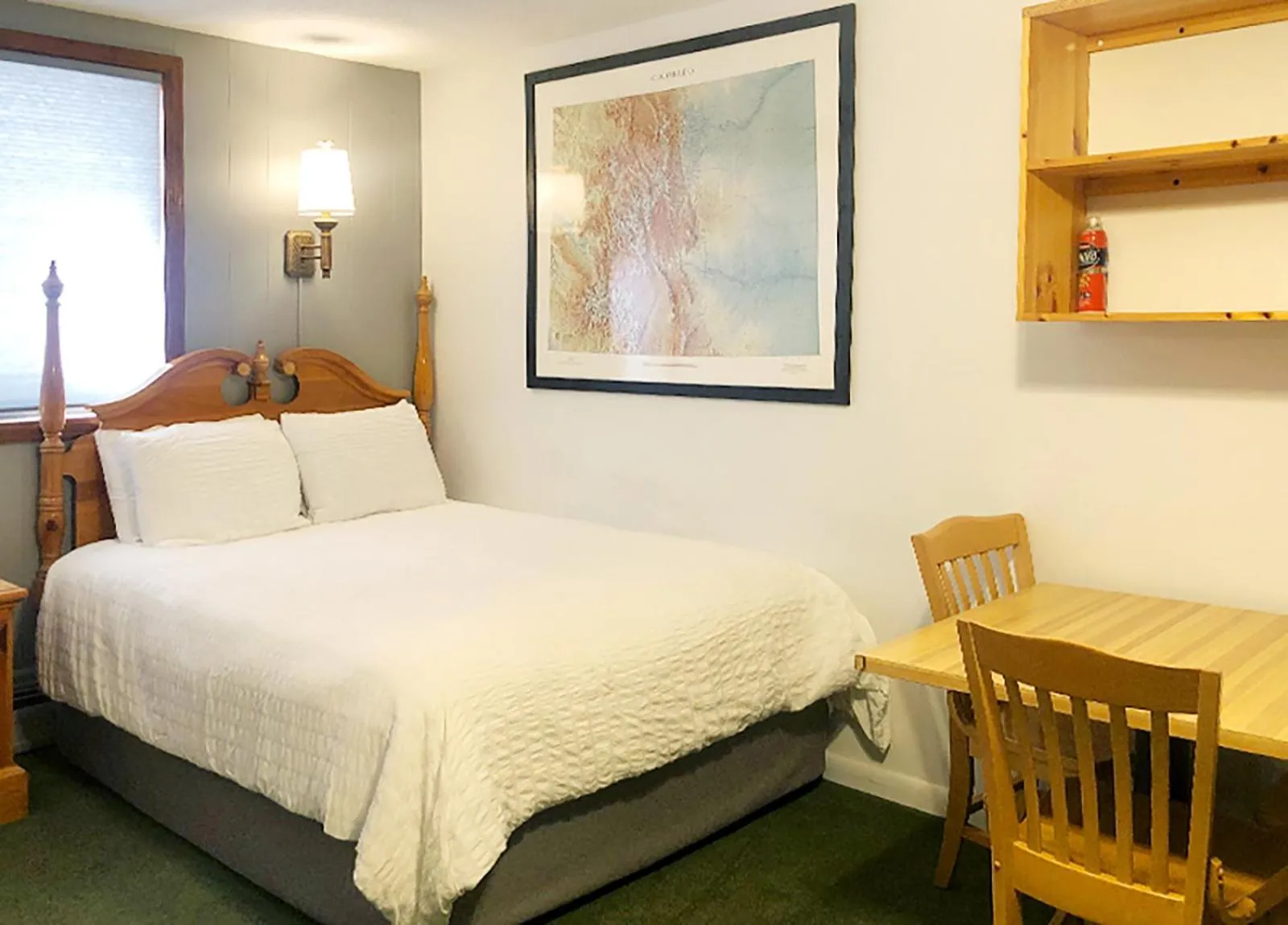 Bed in Tyrolean Lodge