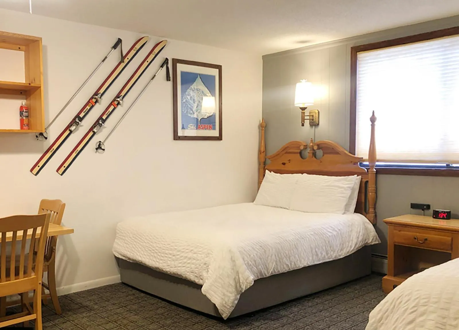 Bed in Tyrolean Lodge