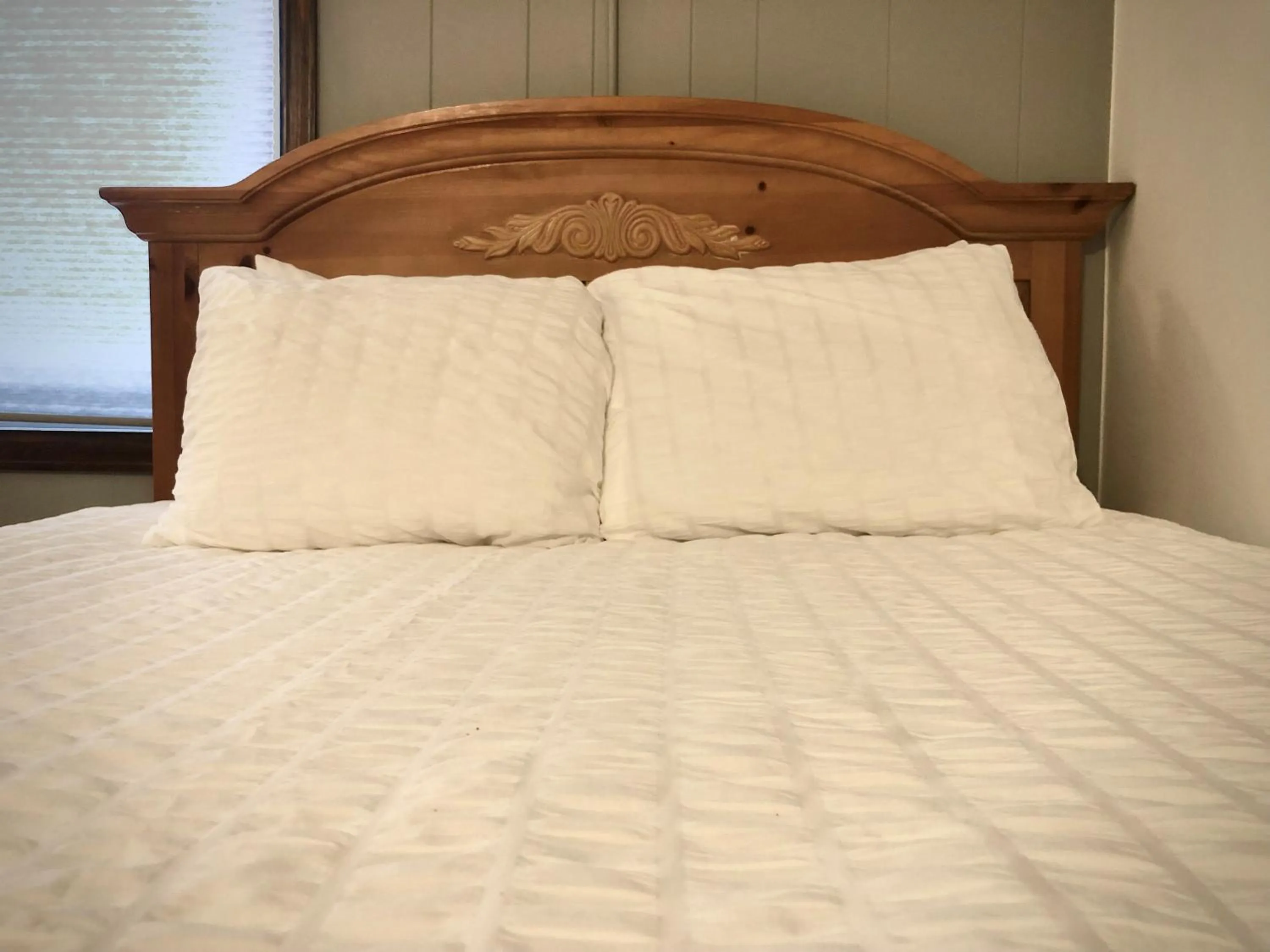 Bed in Tyrolean Lodge