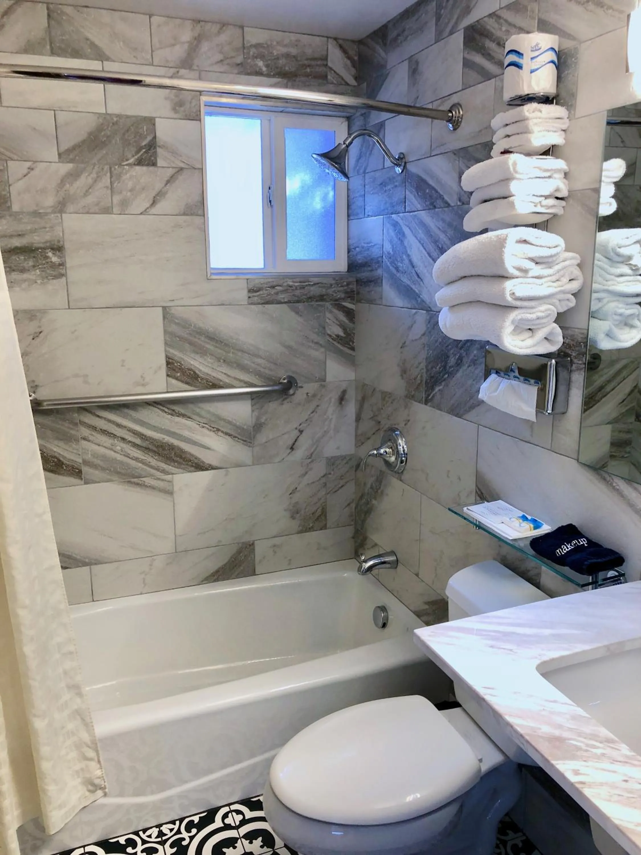 Shower in Tyrolean Lodge