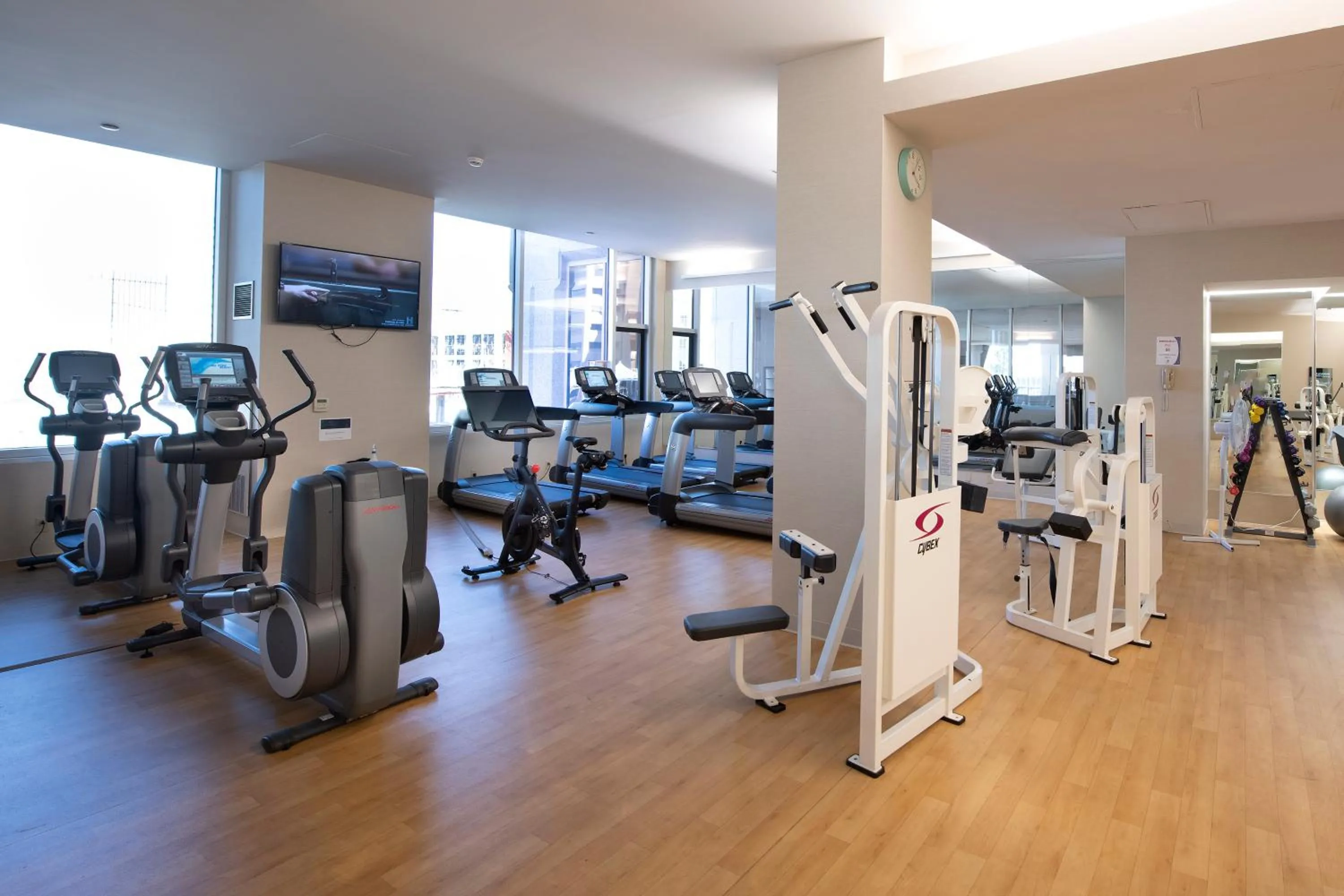 Fitness centre/facilities in The Clyde Hotel