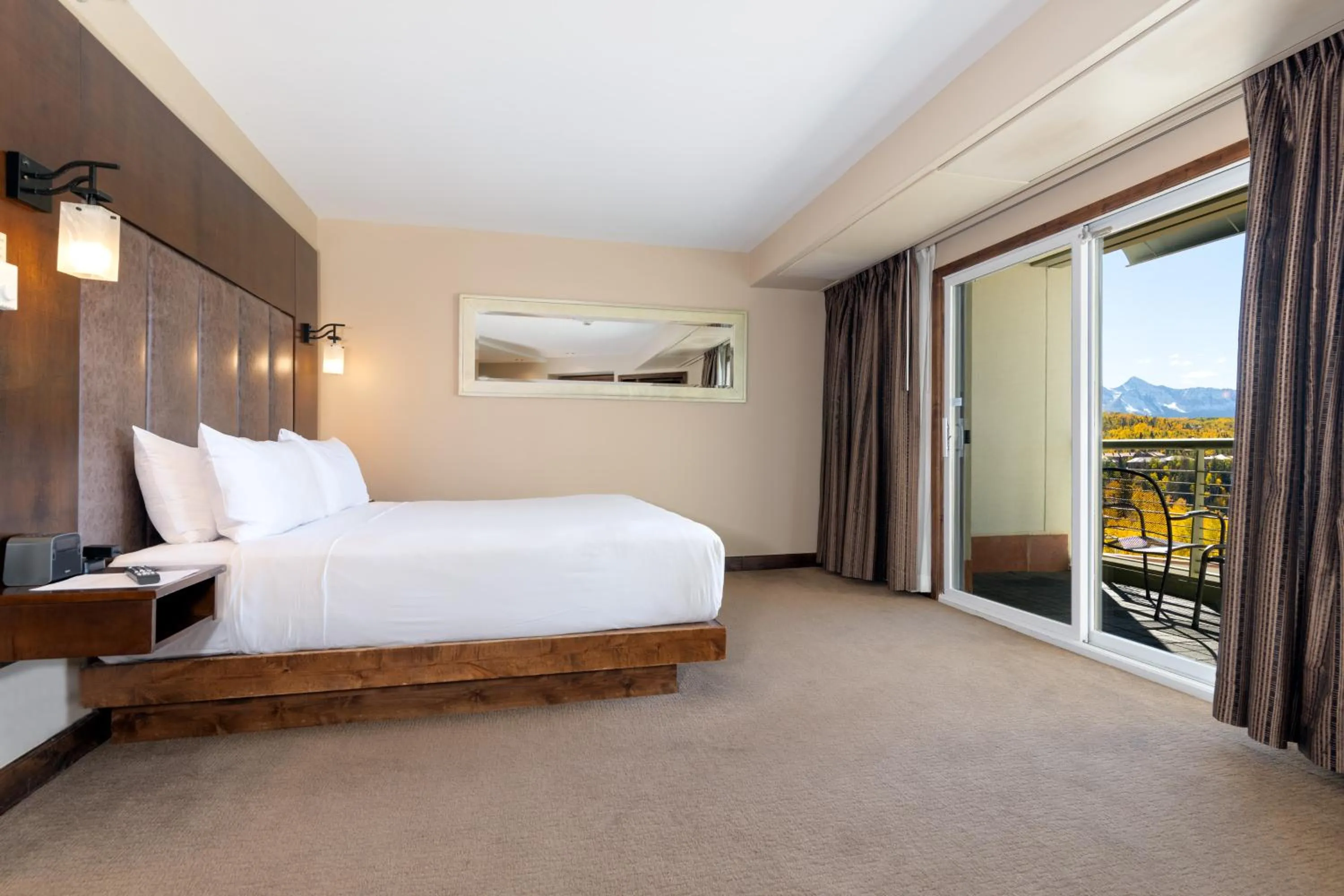 Bed in The Peaks Resort and Spa