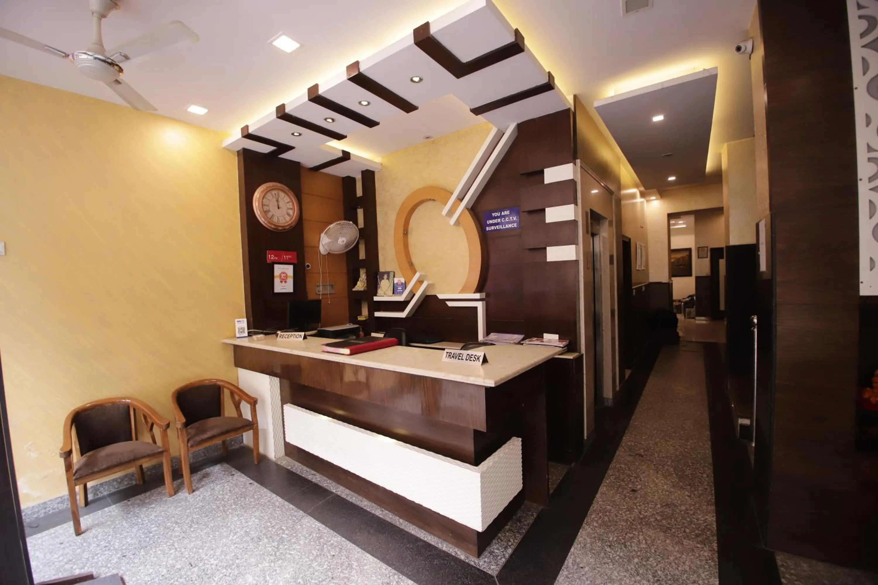 Lobby or reception in Hotel Golden Wings