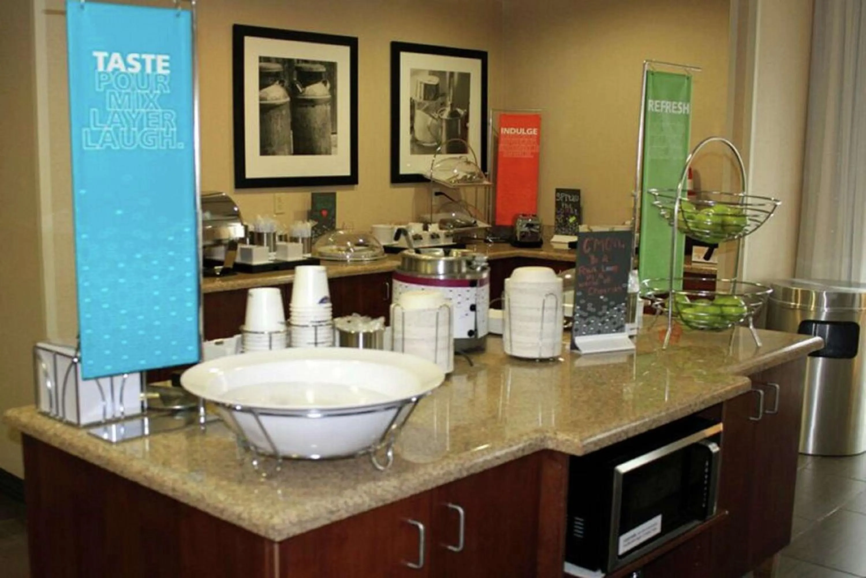 Breakfast in Hampton Inn Gallipolis