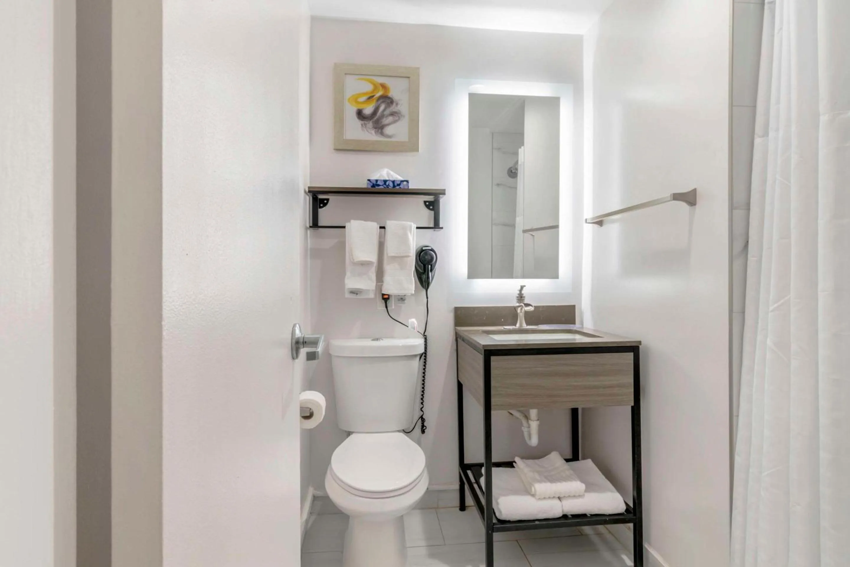 Bathroom in Comfort Inn Kansas City Midtown