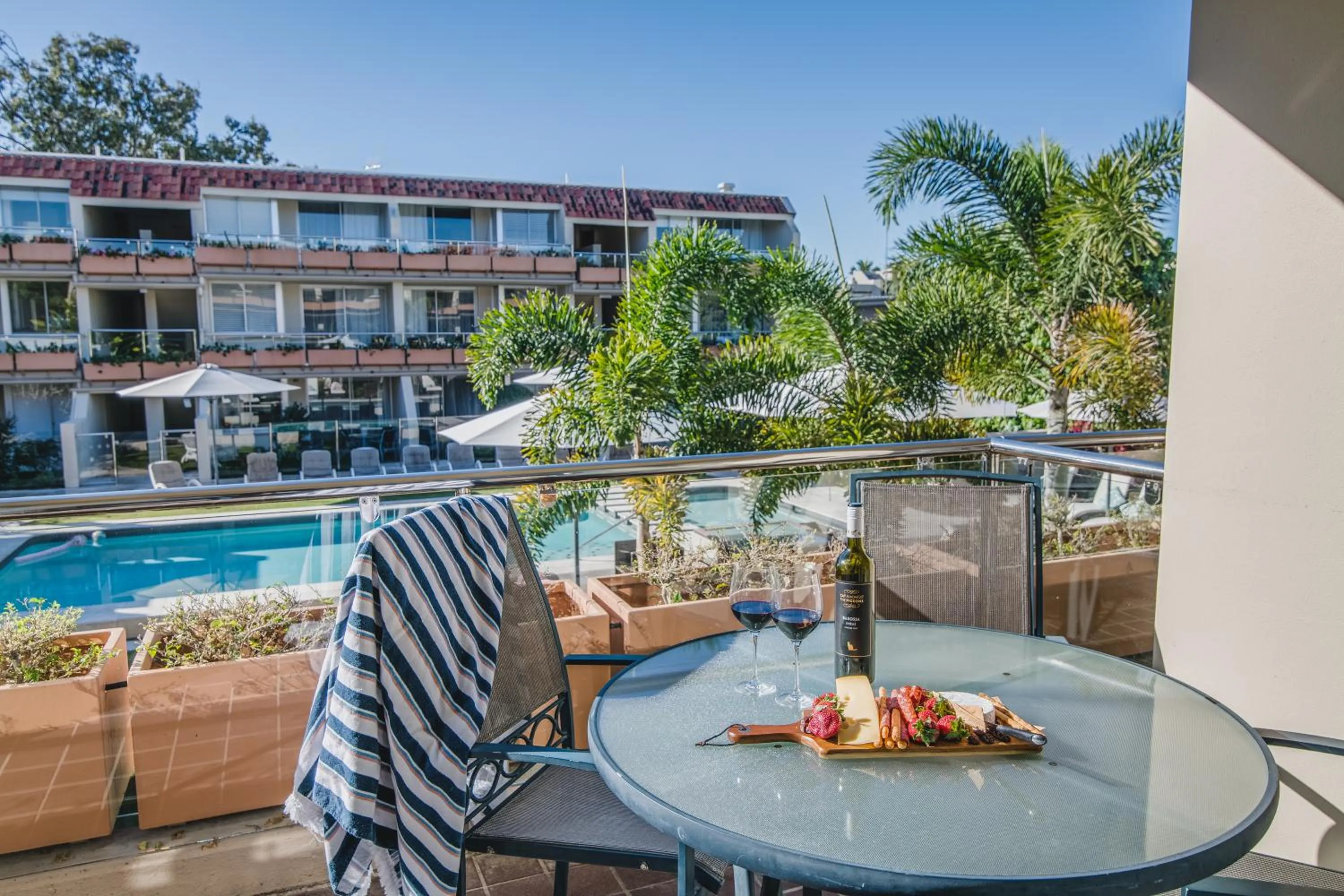Balcony/Terrace in Hotel Laguna