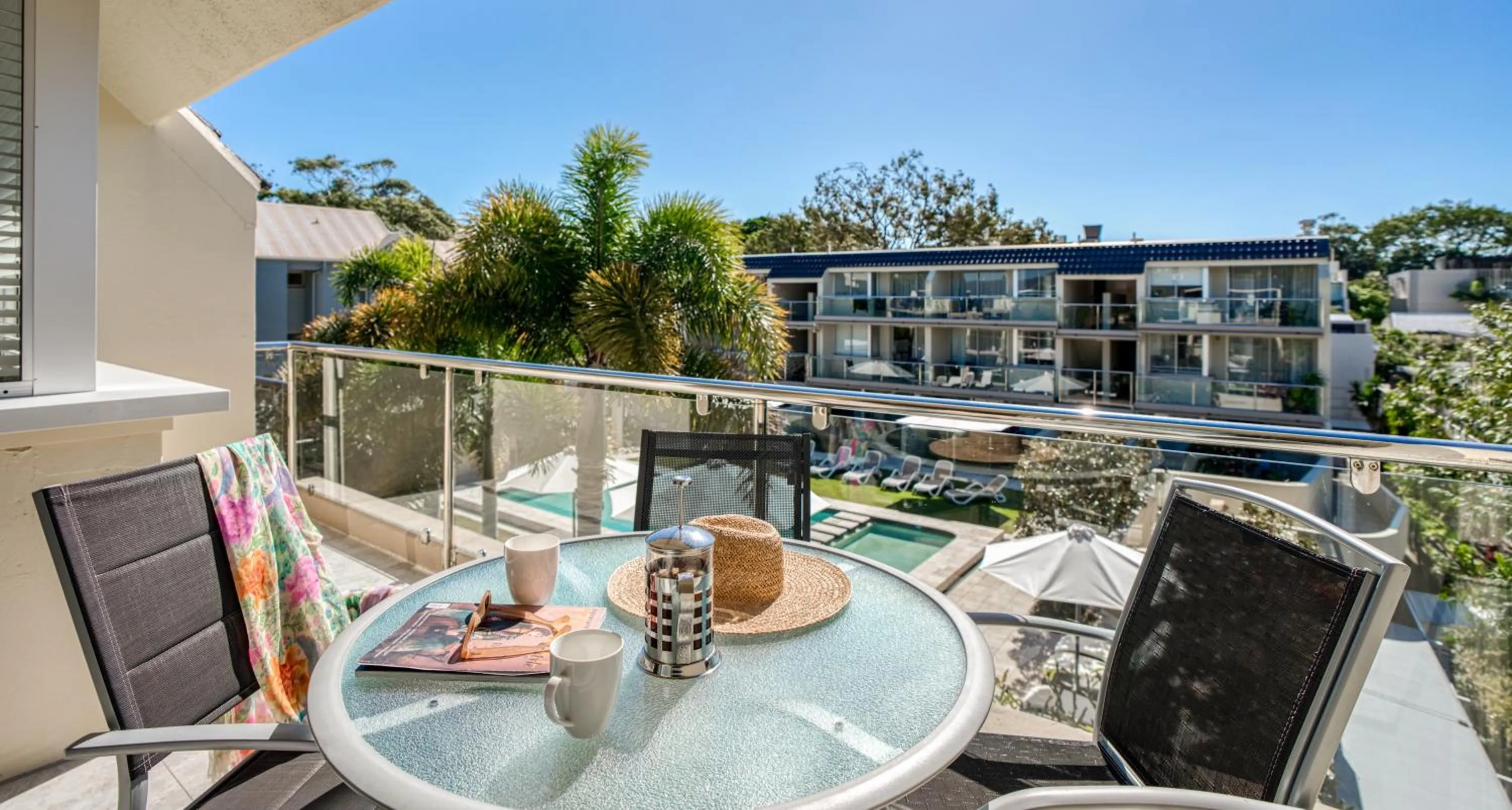 Balcony/Terrace in Hotel Laguna