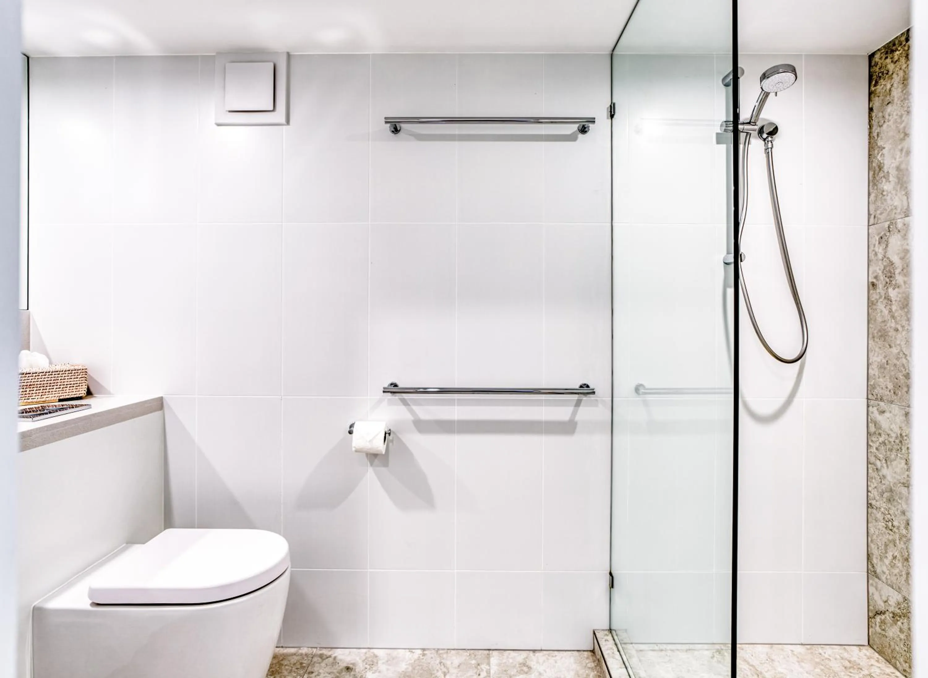 Bathroom in Hotel Laguna