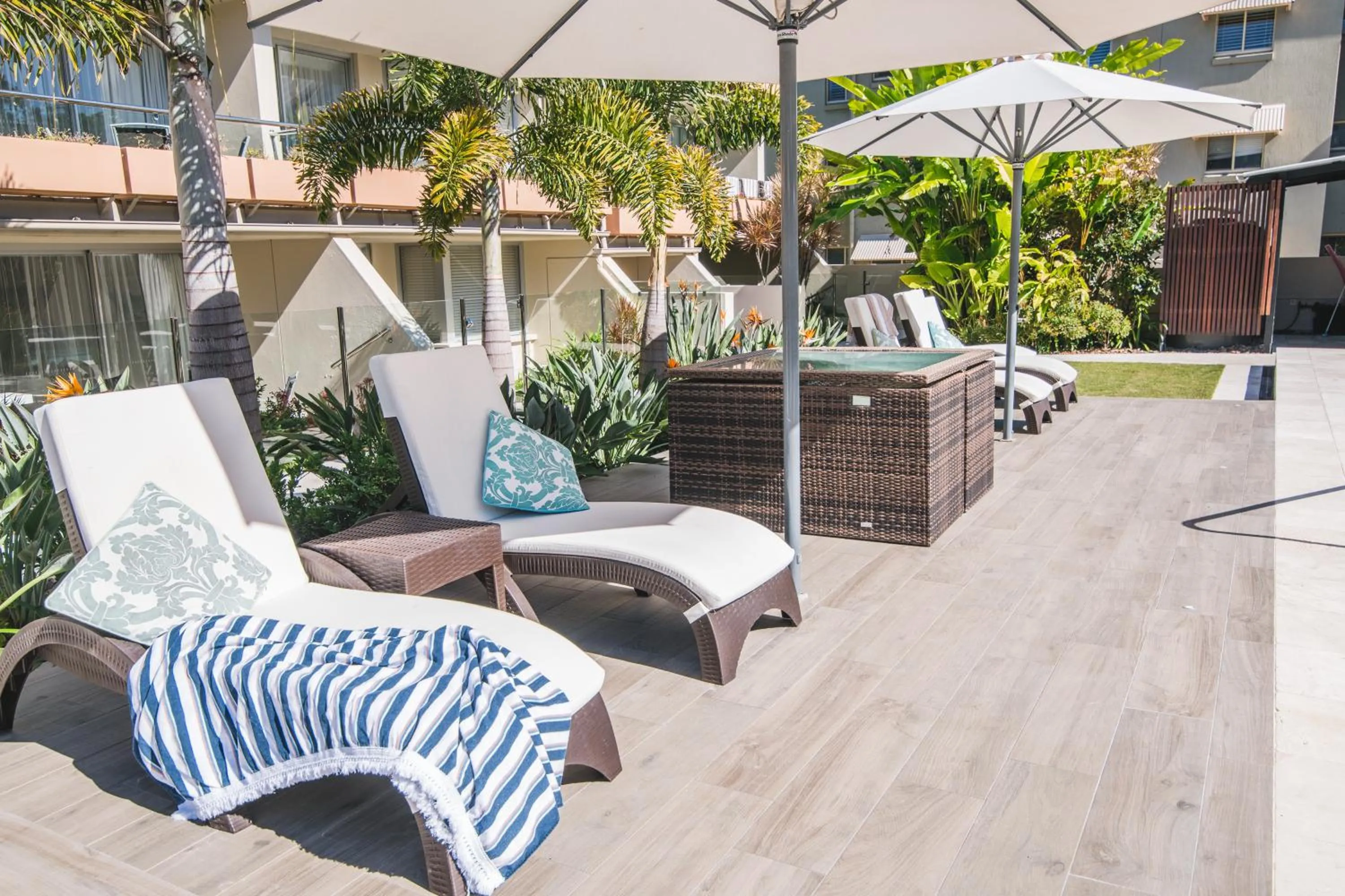 BBQ facilities in Hotel Laguna