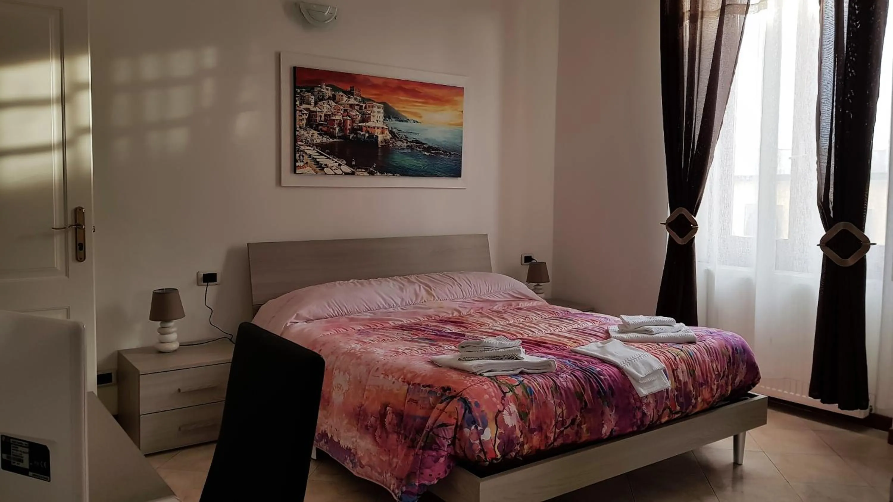 View (from property/room), Bed in Il Giardino dei Limoni Room & Apartments