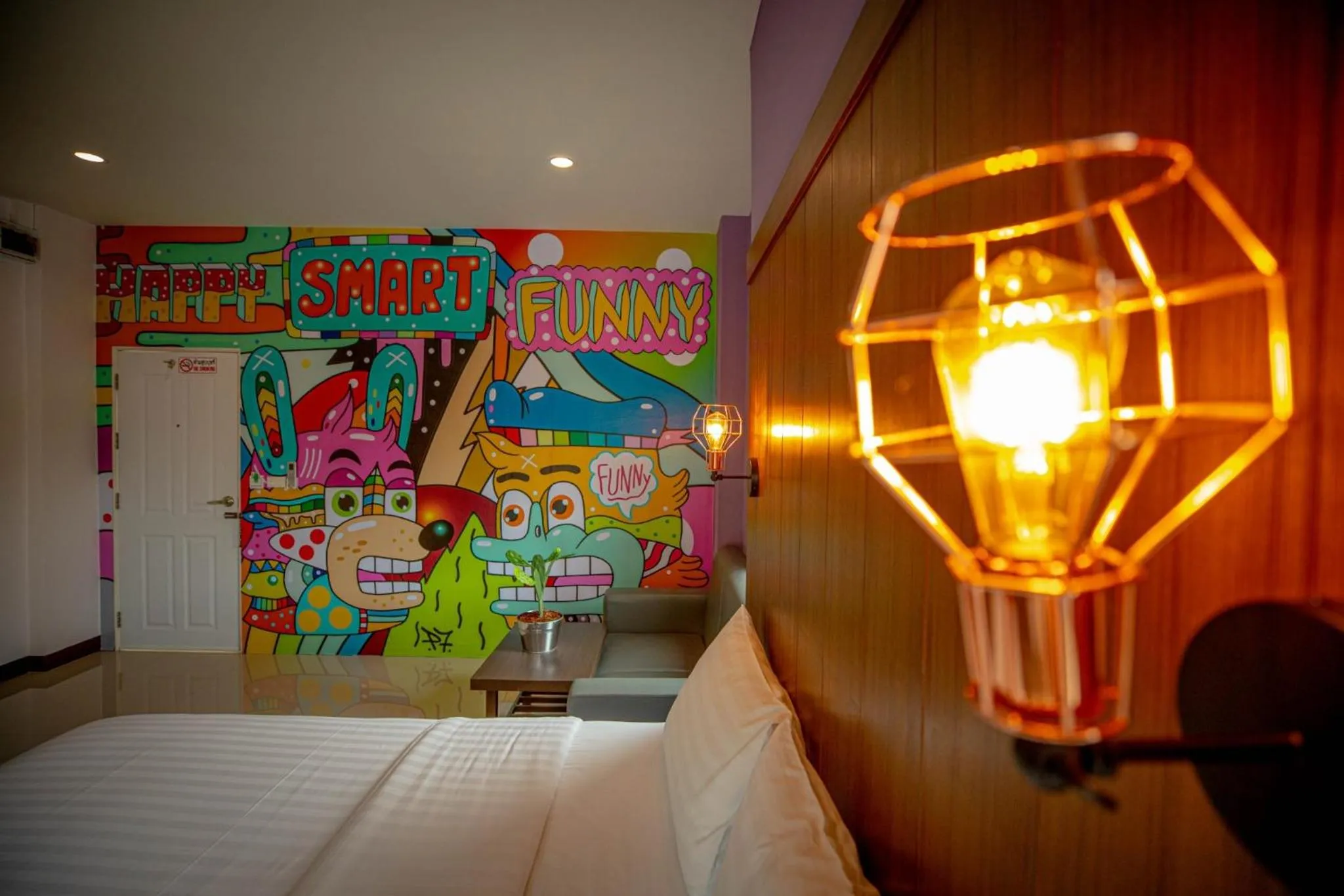 Photo of the whole room, Bed in Smart Hotel