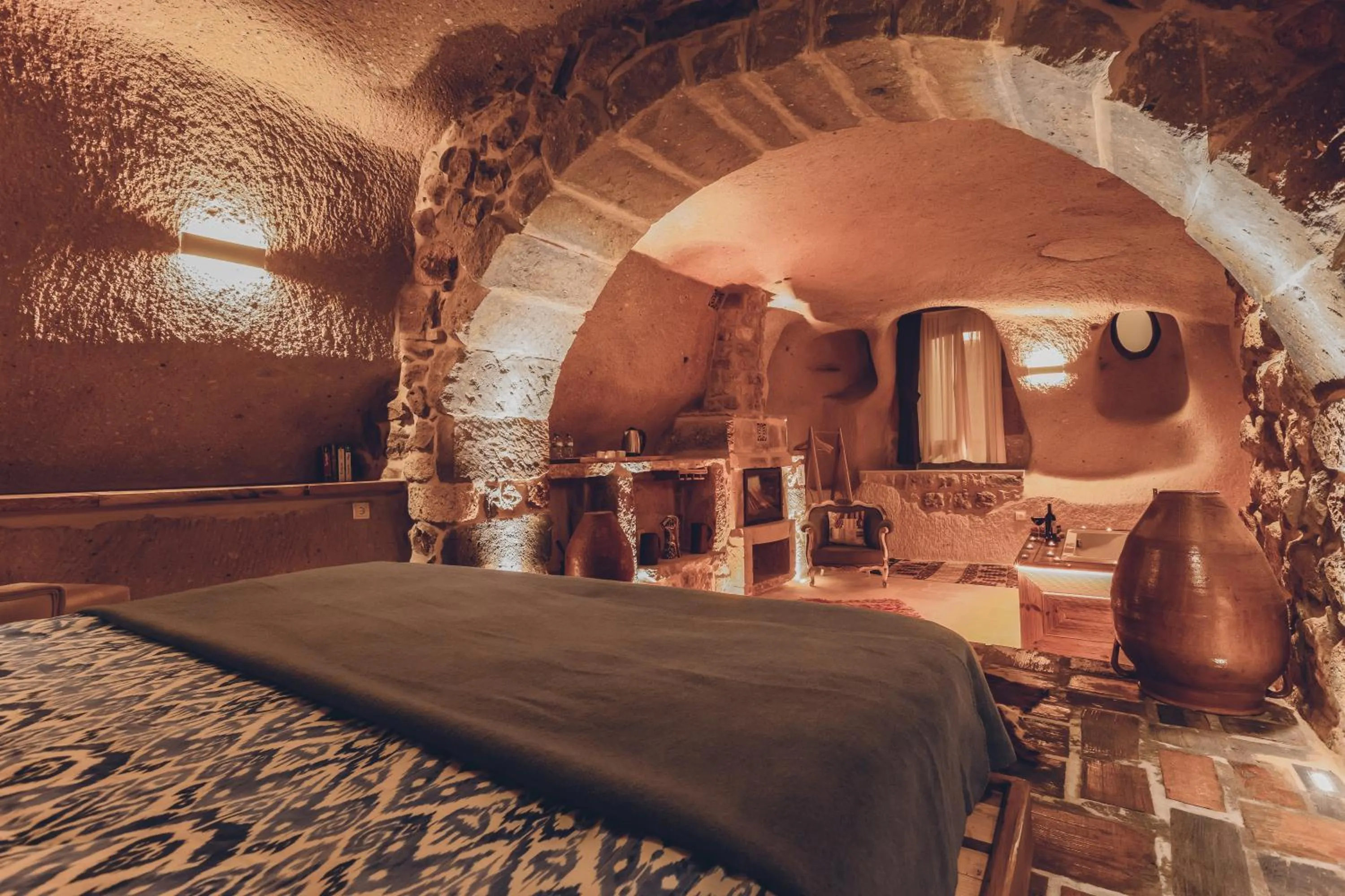 Bed in La maison de Şişik