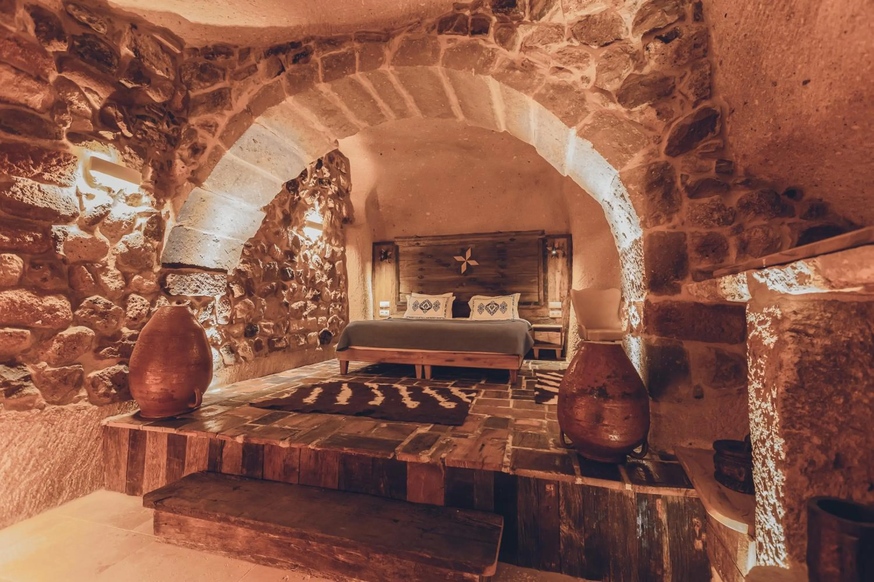 Bed in La maison de Şişik