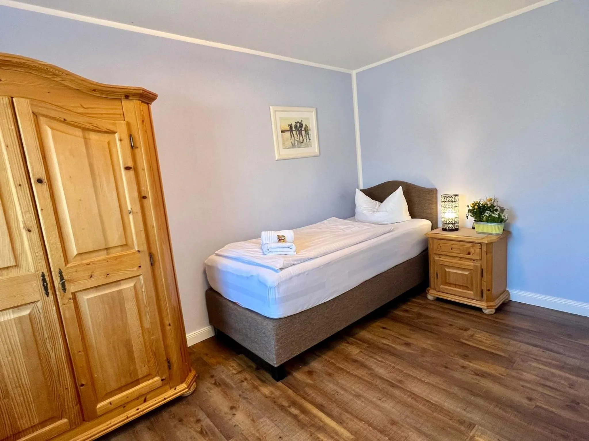 Decorative detail, Bed in Hotel Holsteinische Schweiz am Dieksee