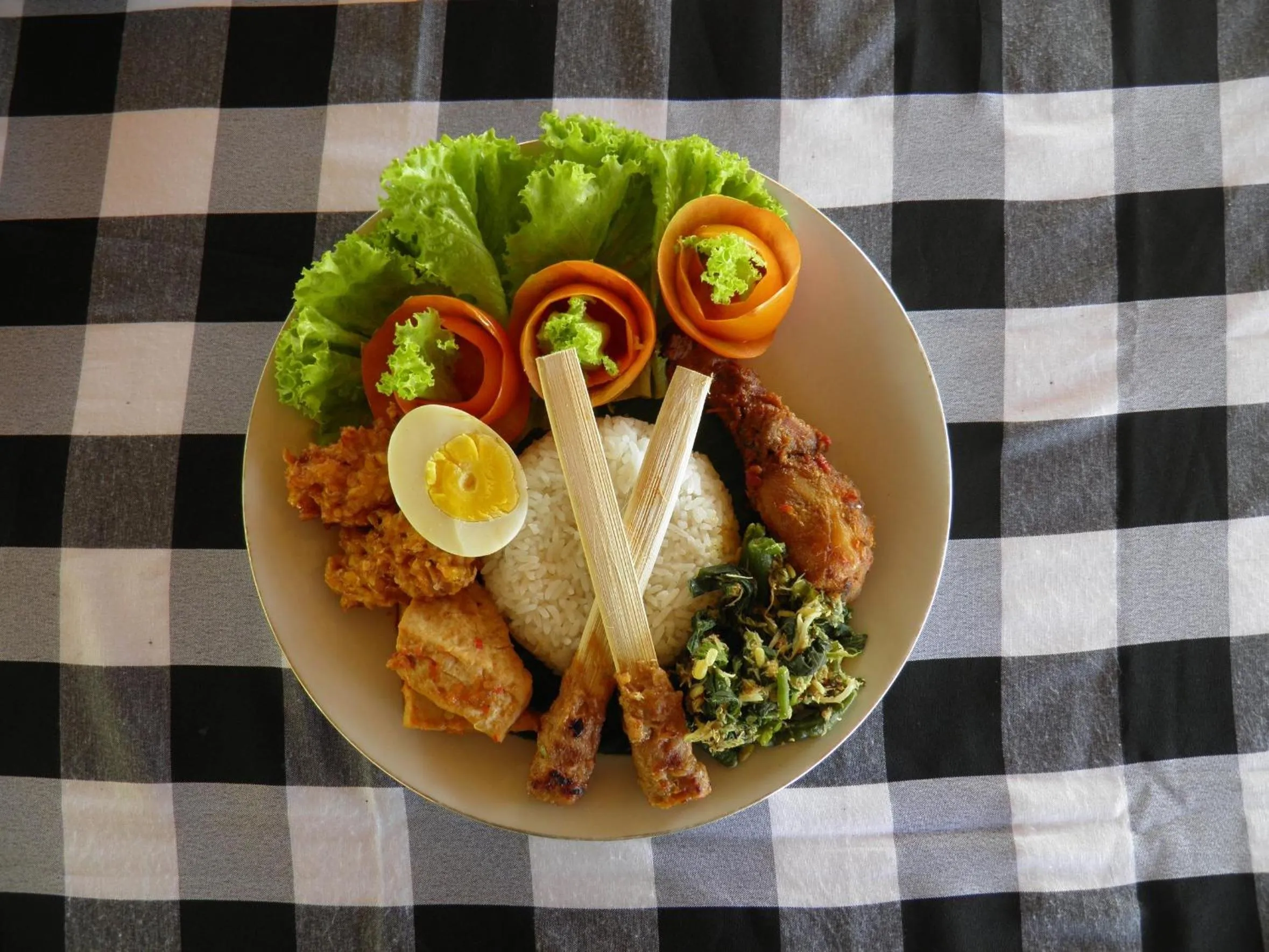 Food in Bumi Ubud Resort