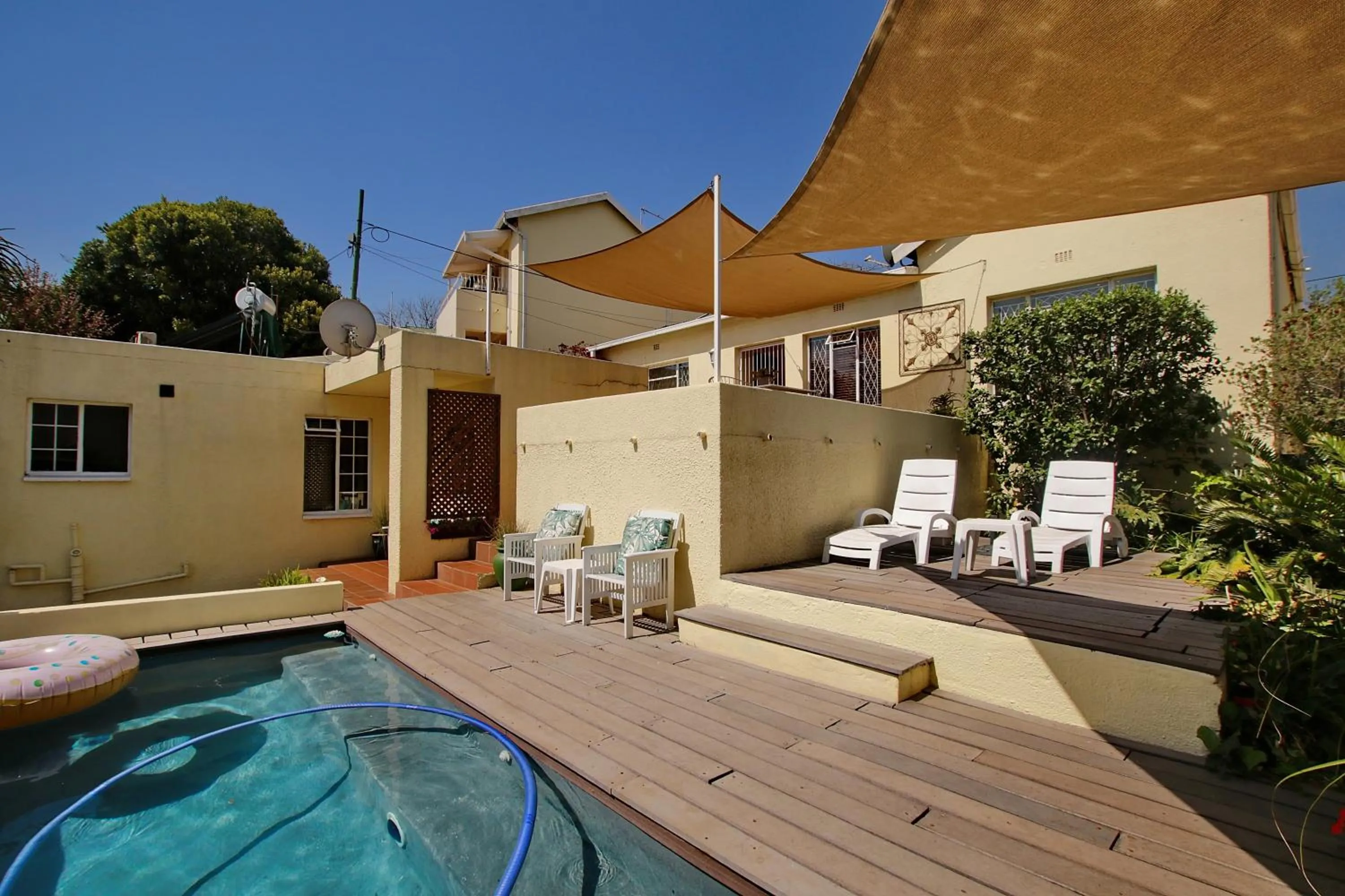 Pool view in Arum Place Guest House