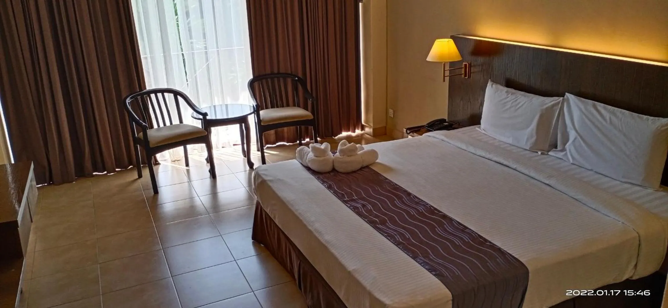 Bed in Amverton Heritage Resort