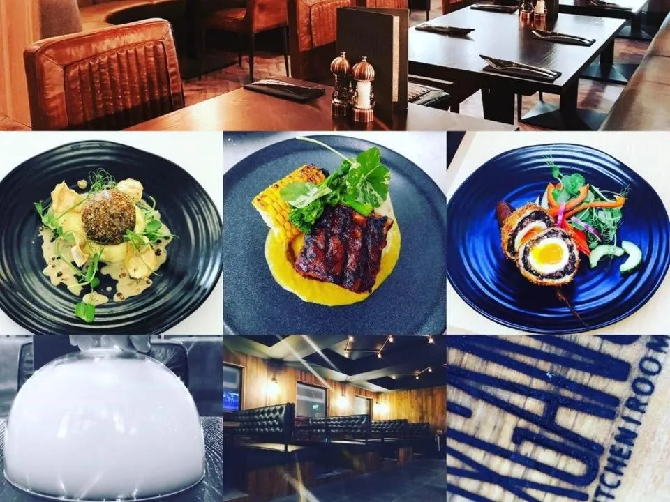 Dining area in Oxgang Kitchen Bar & Rooms