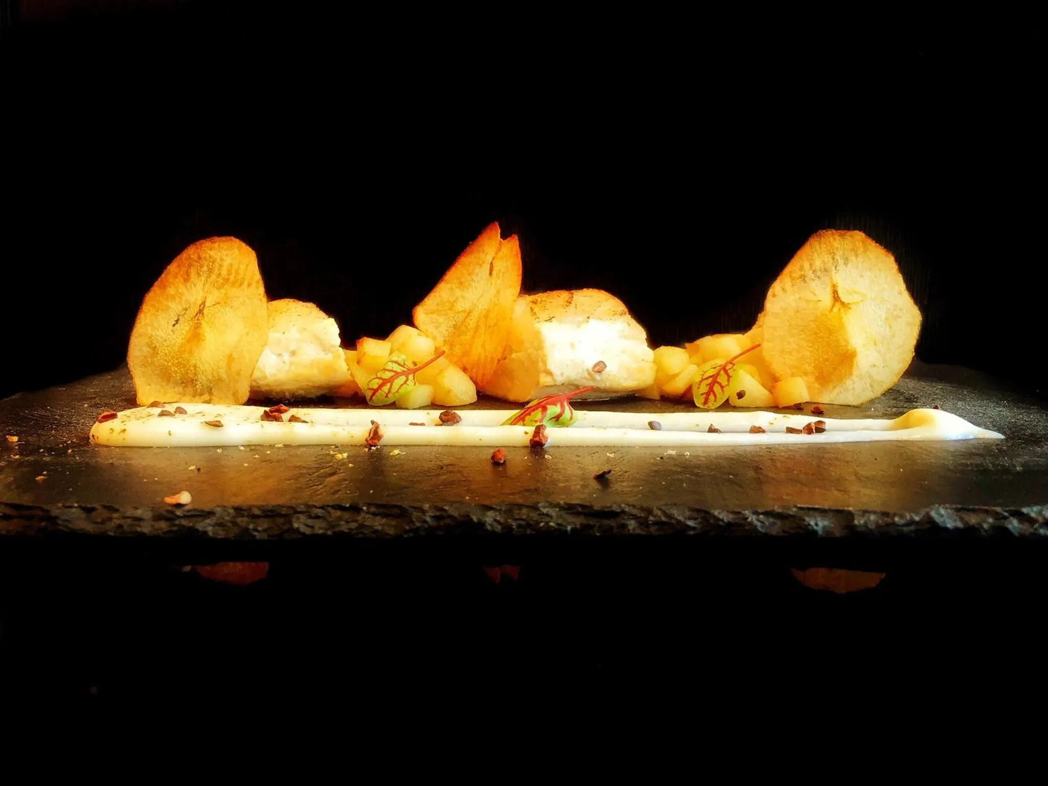 Food close-up in arthausHOTEL