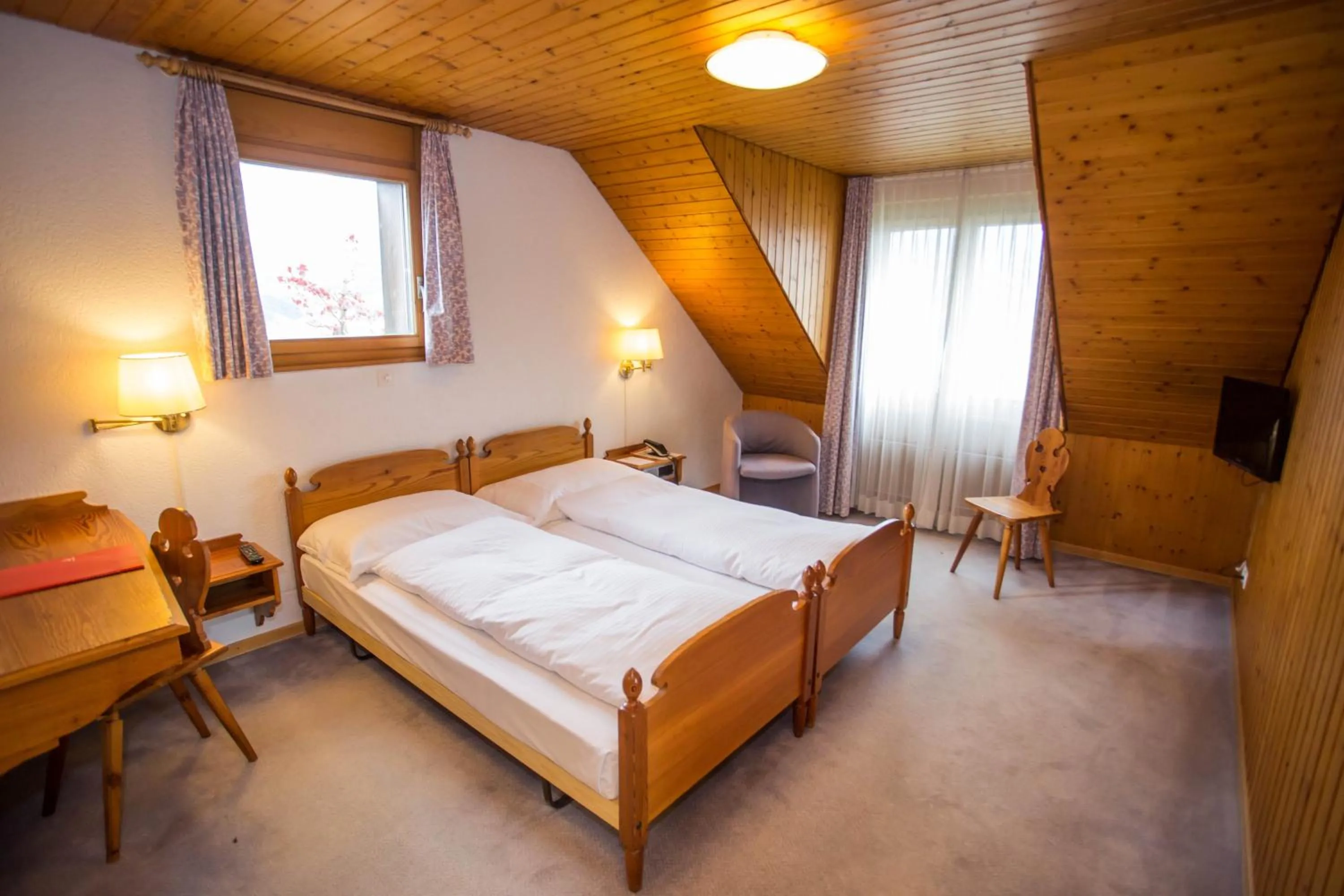 Double Room in Motel de la Gruyère Restoroute