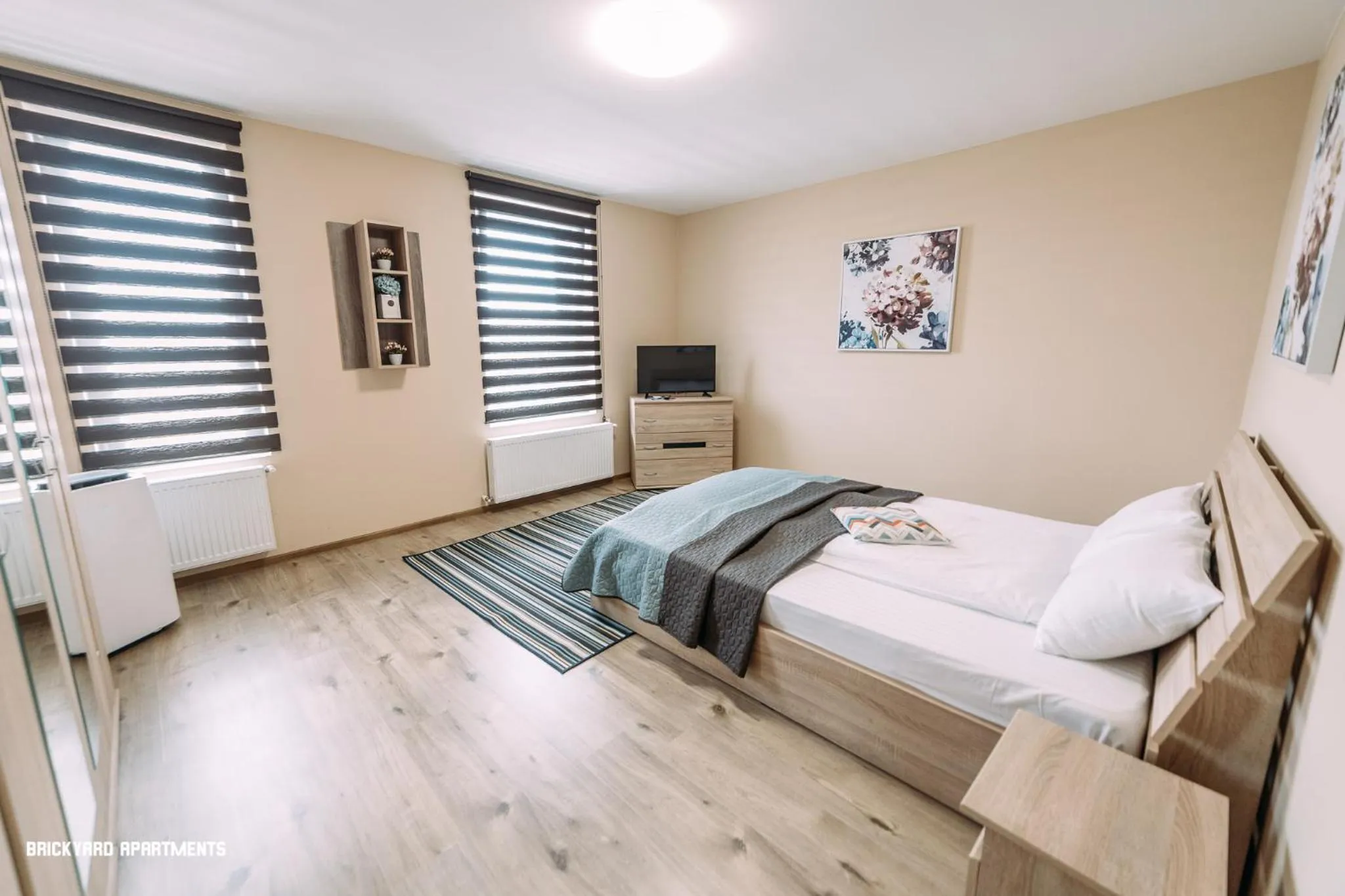 Bed in Brickyard Apartments Cluj
