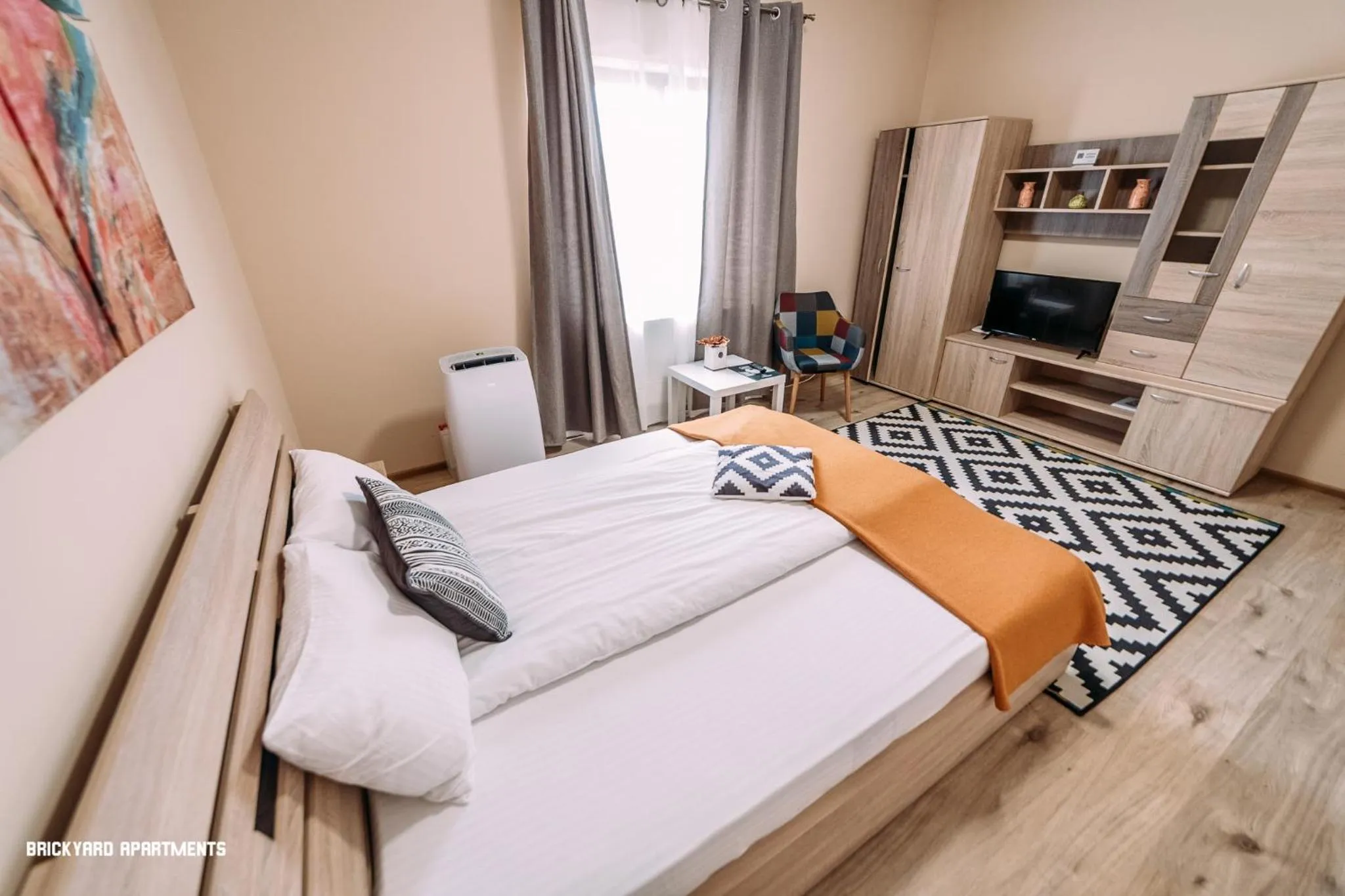 Bed in Brickyard Apartments Cluj