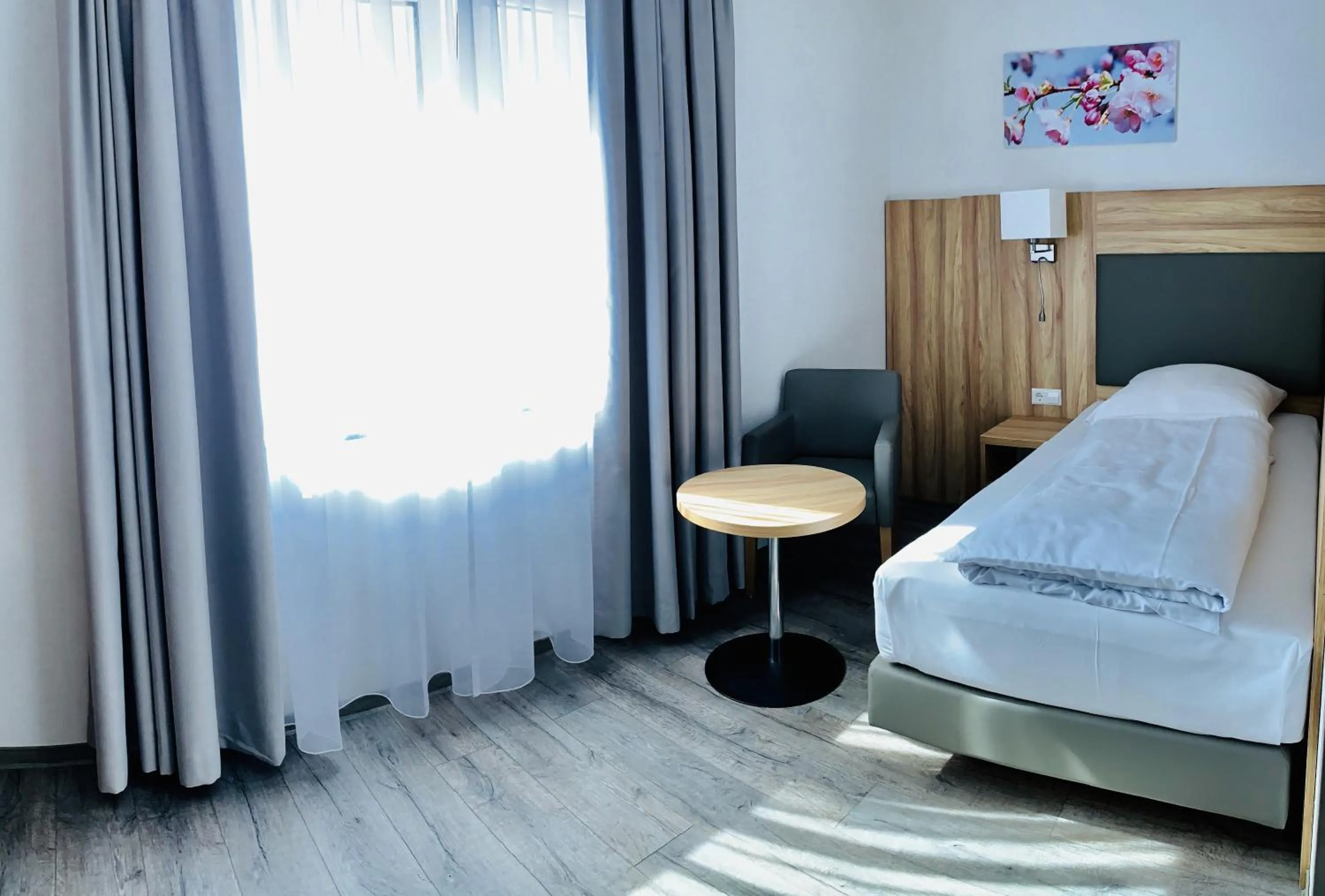 Bed in Garni-Hotel zur Krone