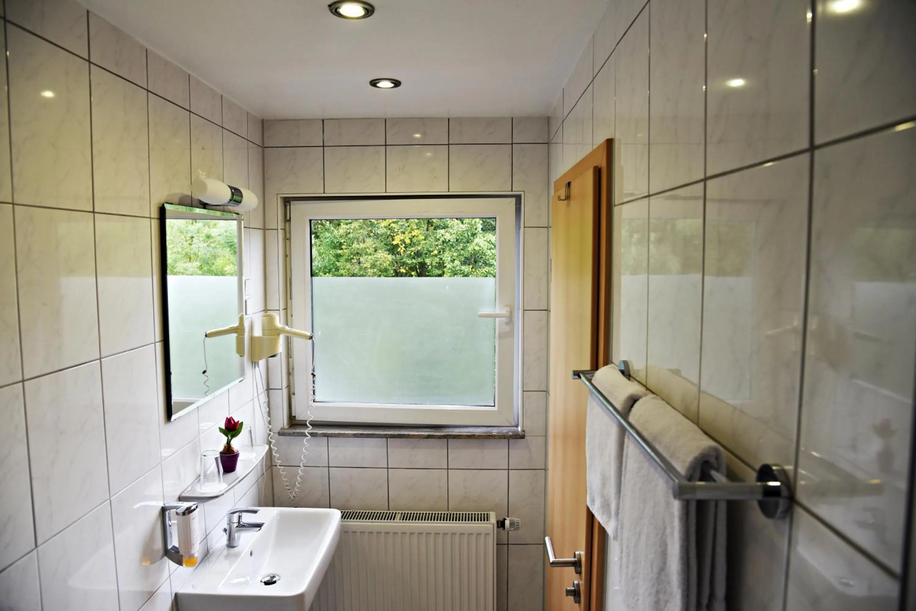 Bathroom in Garni-Hotel zur Krone