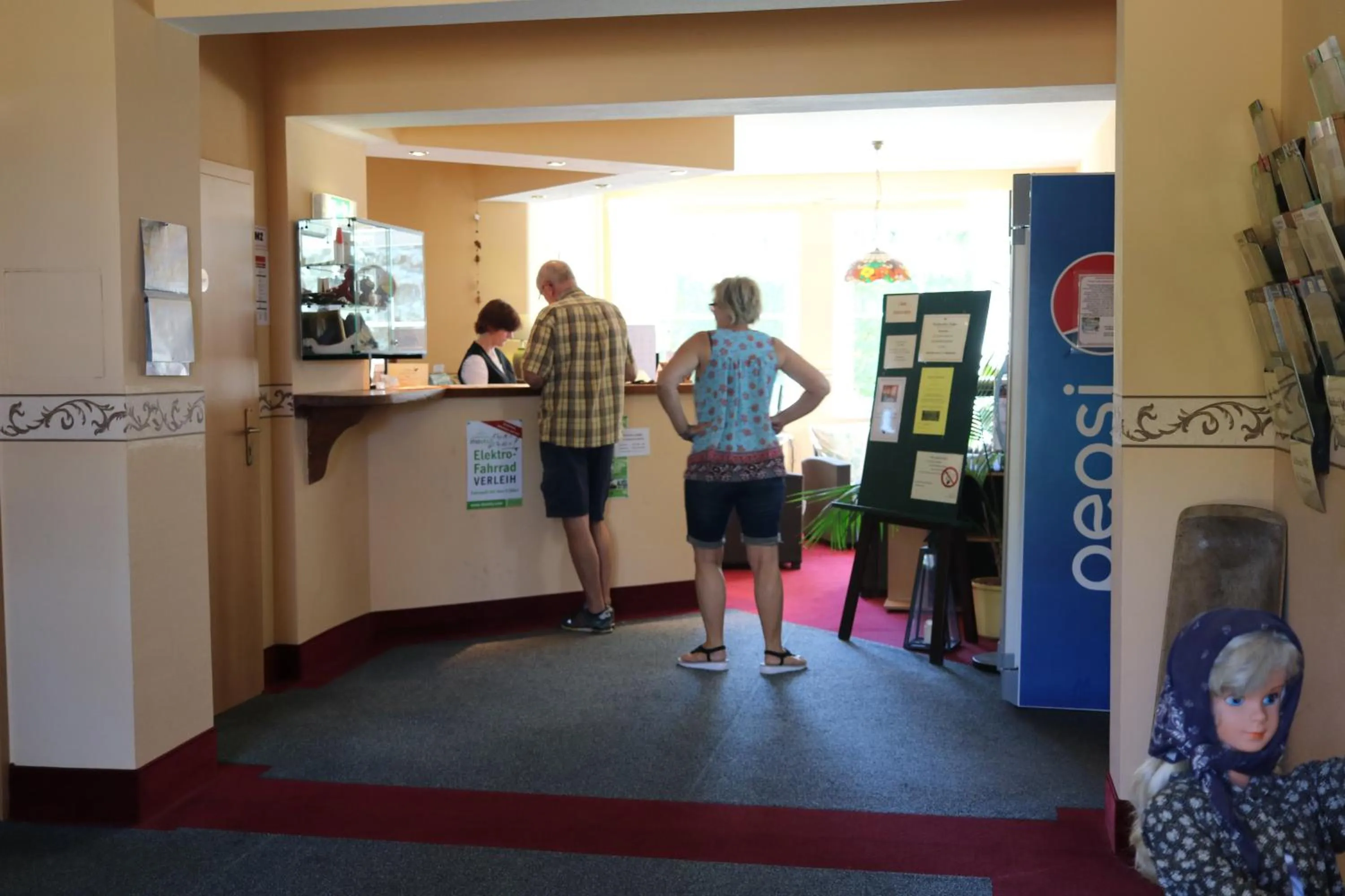 Lobby or reception in Radduscher Hafen
