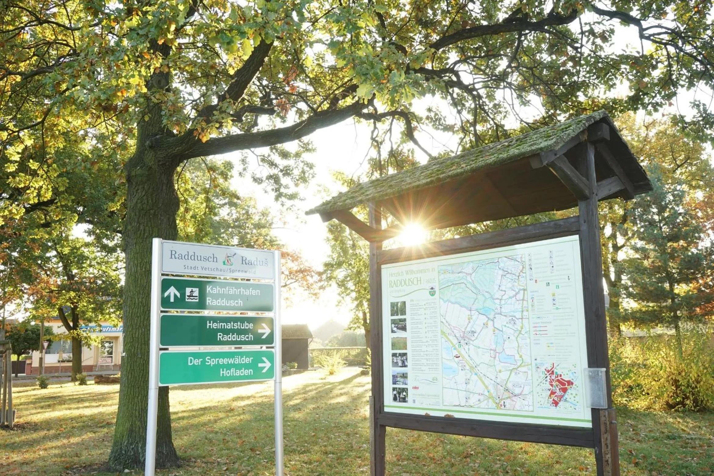 On site in Radduscher Hafen