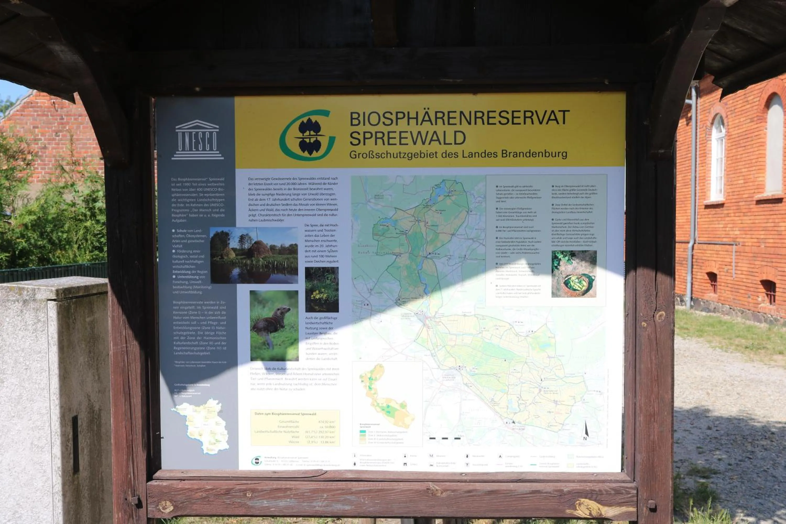 Hiking in Radduscher Hafen