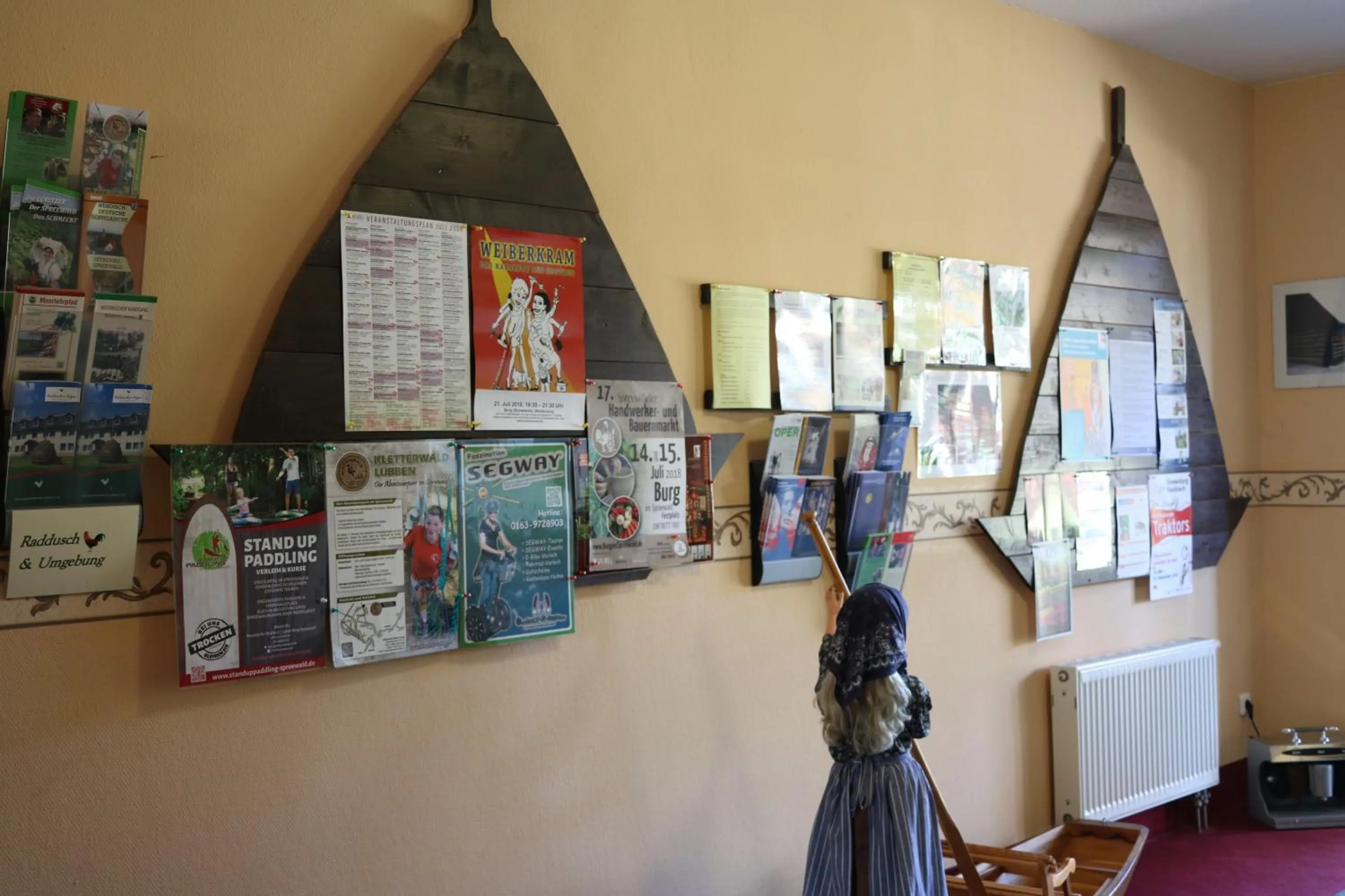 Lobby or reception in Radduscher Hafen