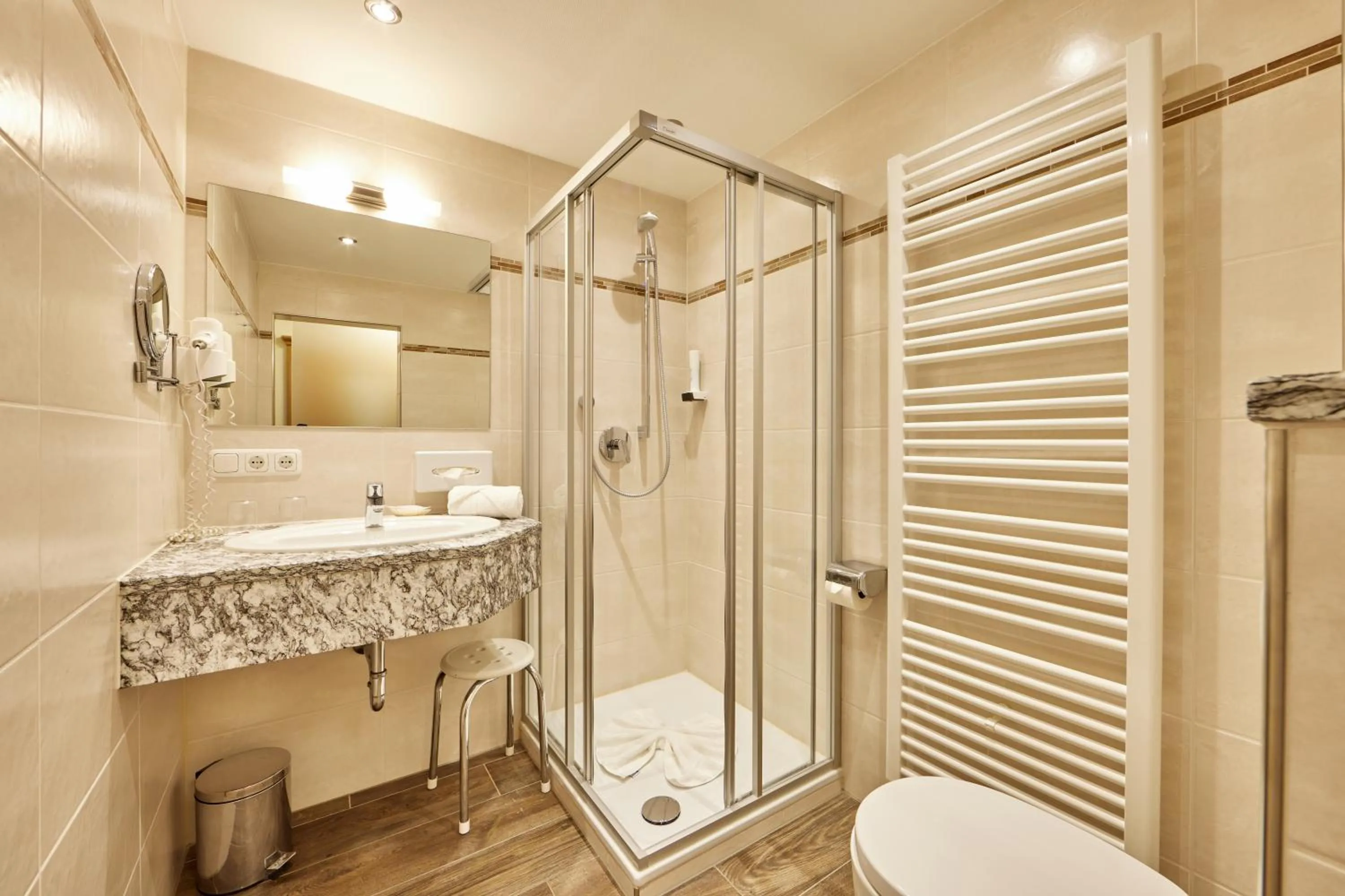 Bathroom in Alpenhotel Rieger