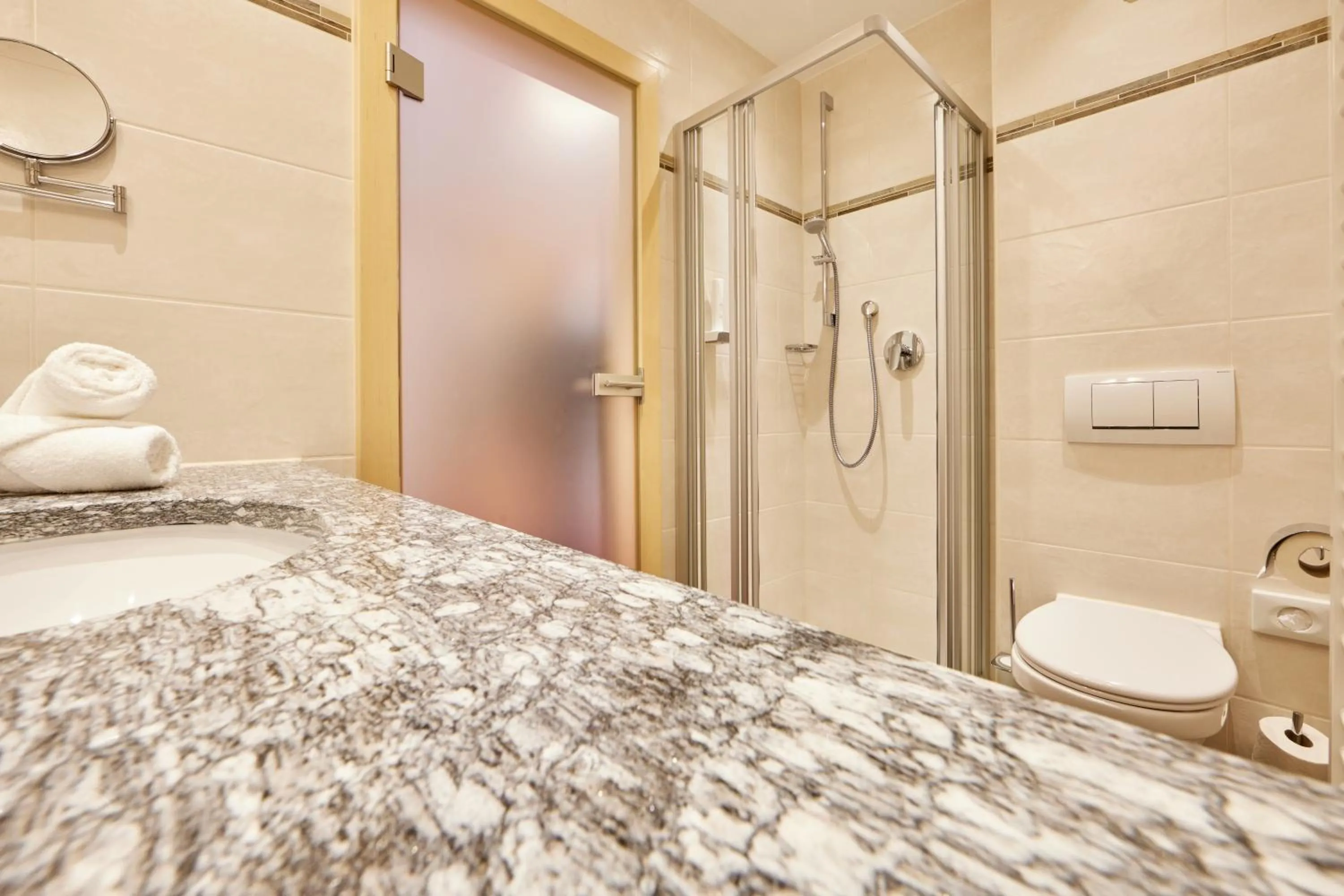 Bathroom in Alpenhotel Rieger