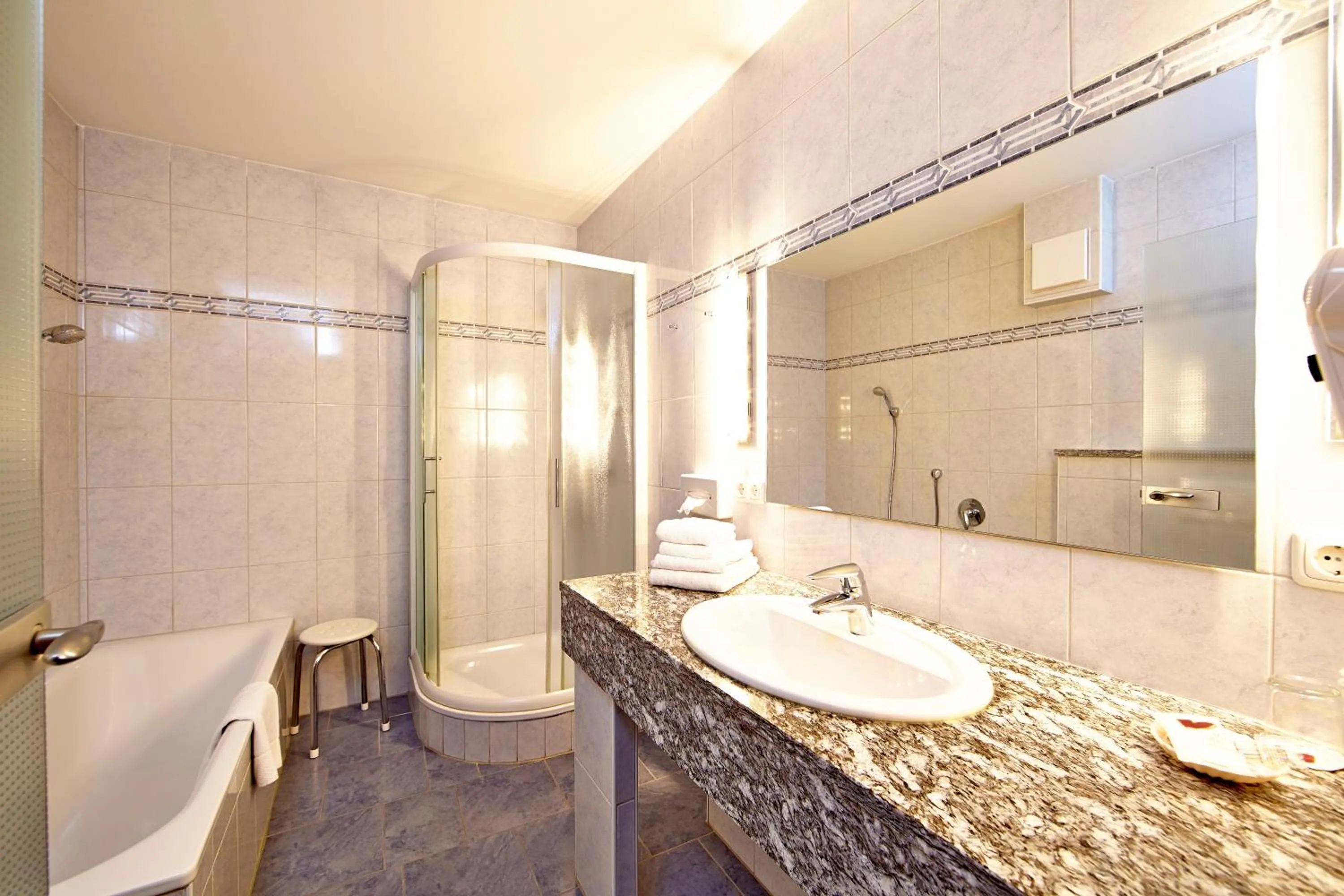 Bathroom in Alpenhotel Rieger