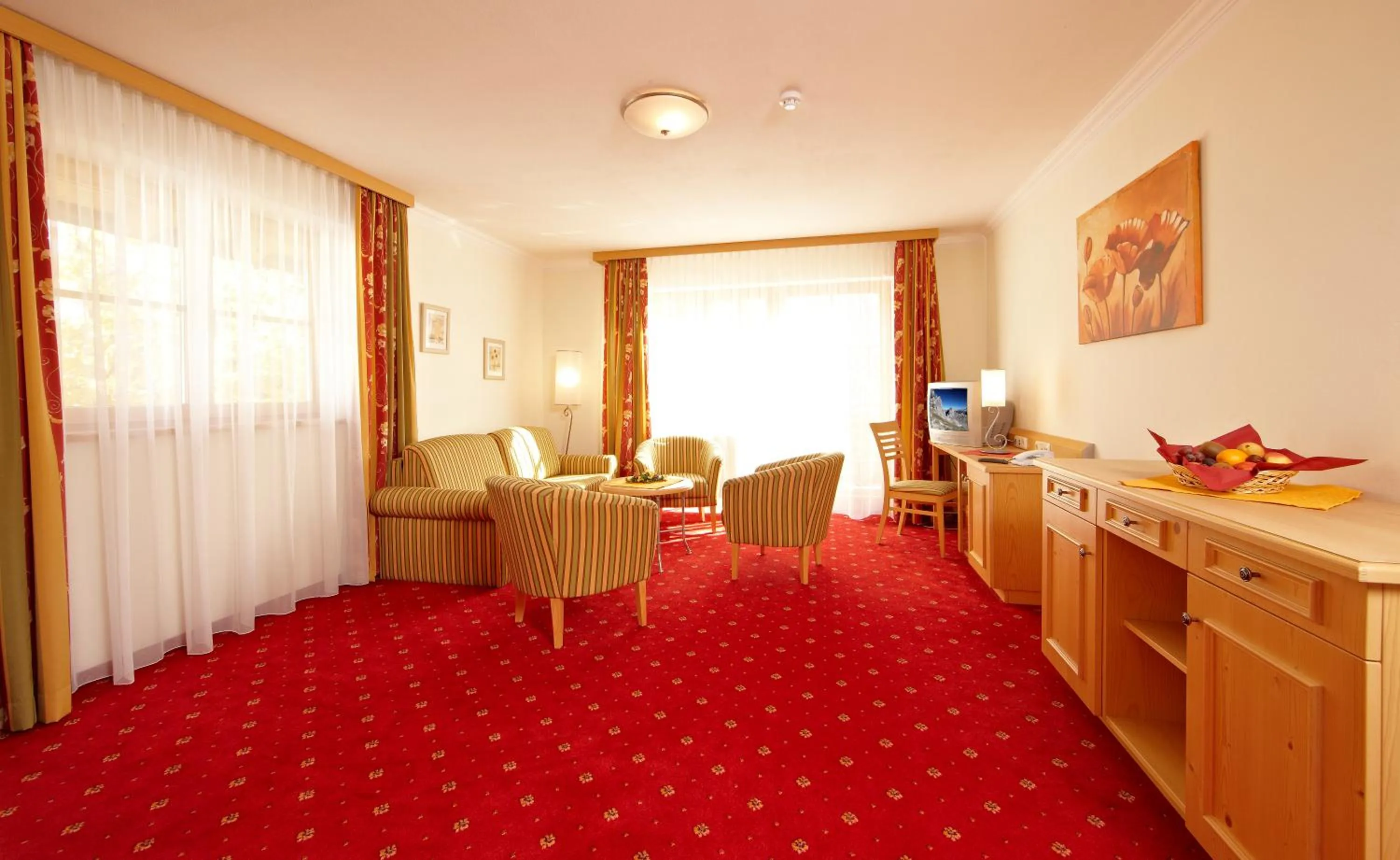 Living room in Alpenhotel Rieger