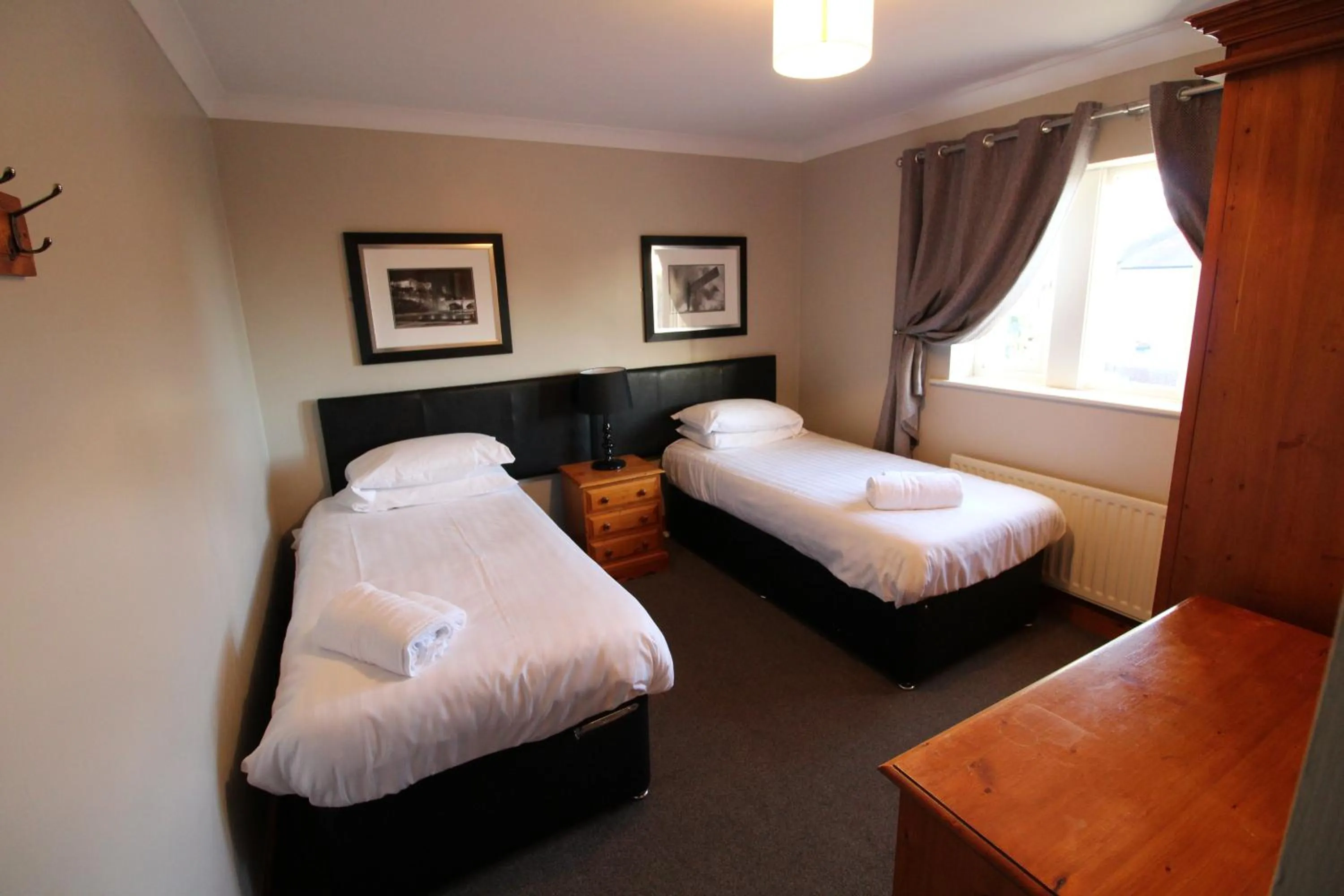 Bedroom, Bed in Plawsworth Hall Serviced Cottages and Apartments