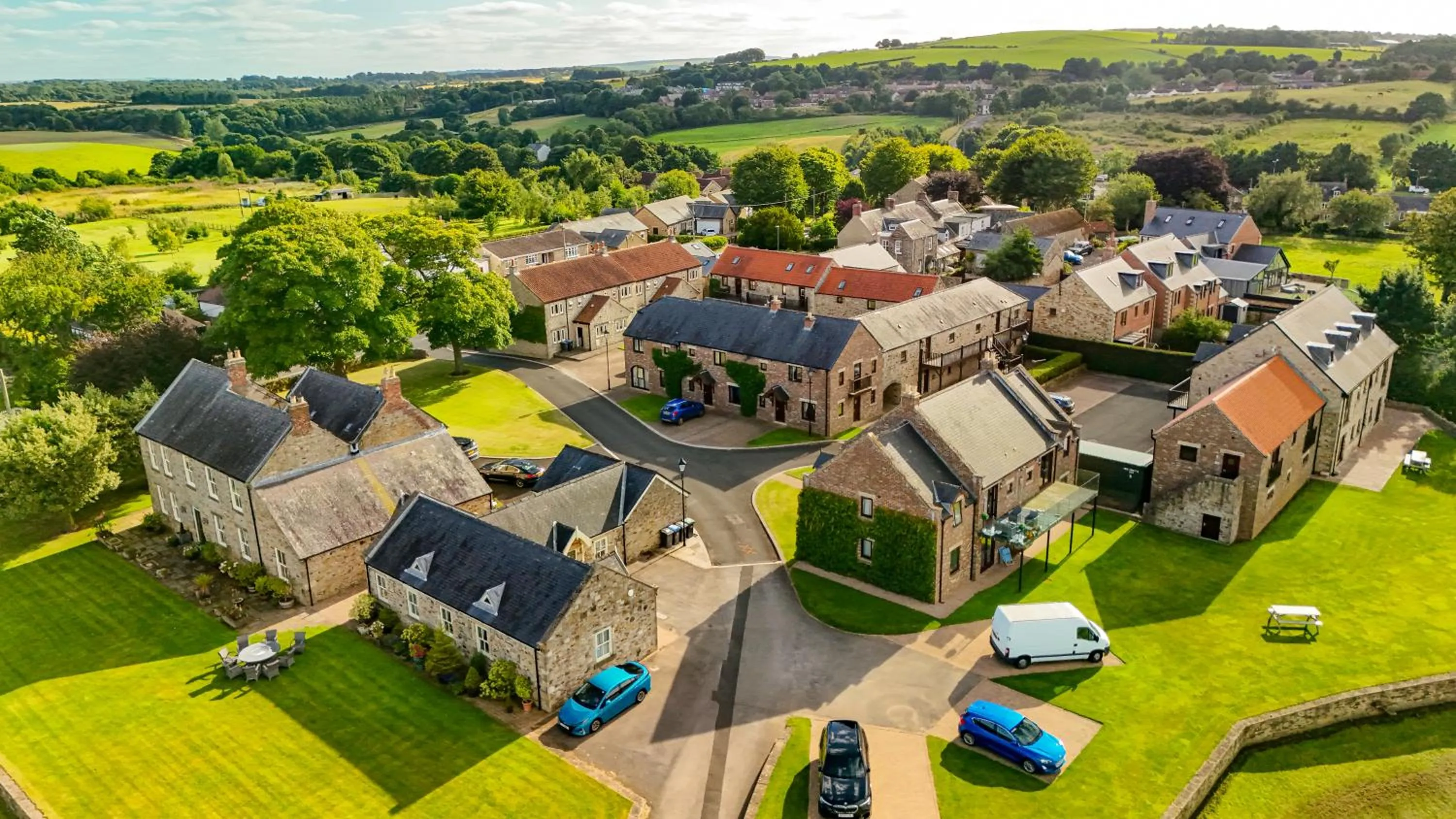 Property building in Plawsworth Hall Serviced Cottages and Apartments