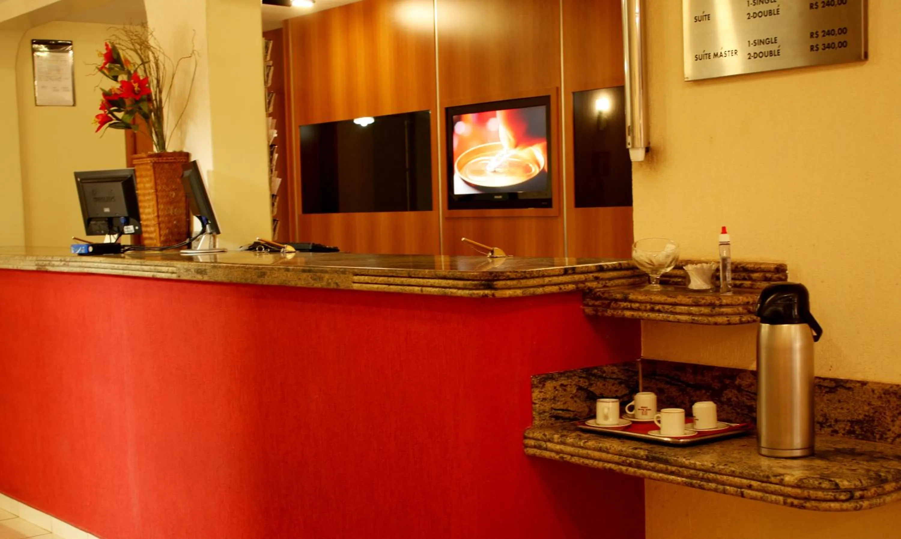 Lobby or reception in Hotel Bernal