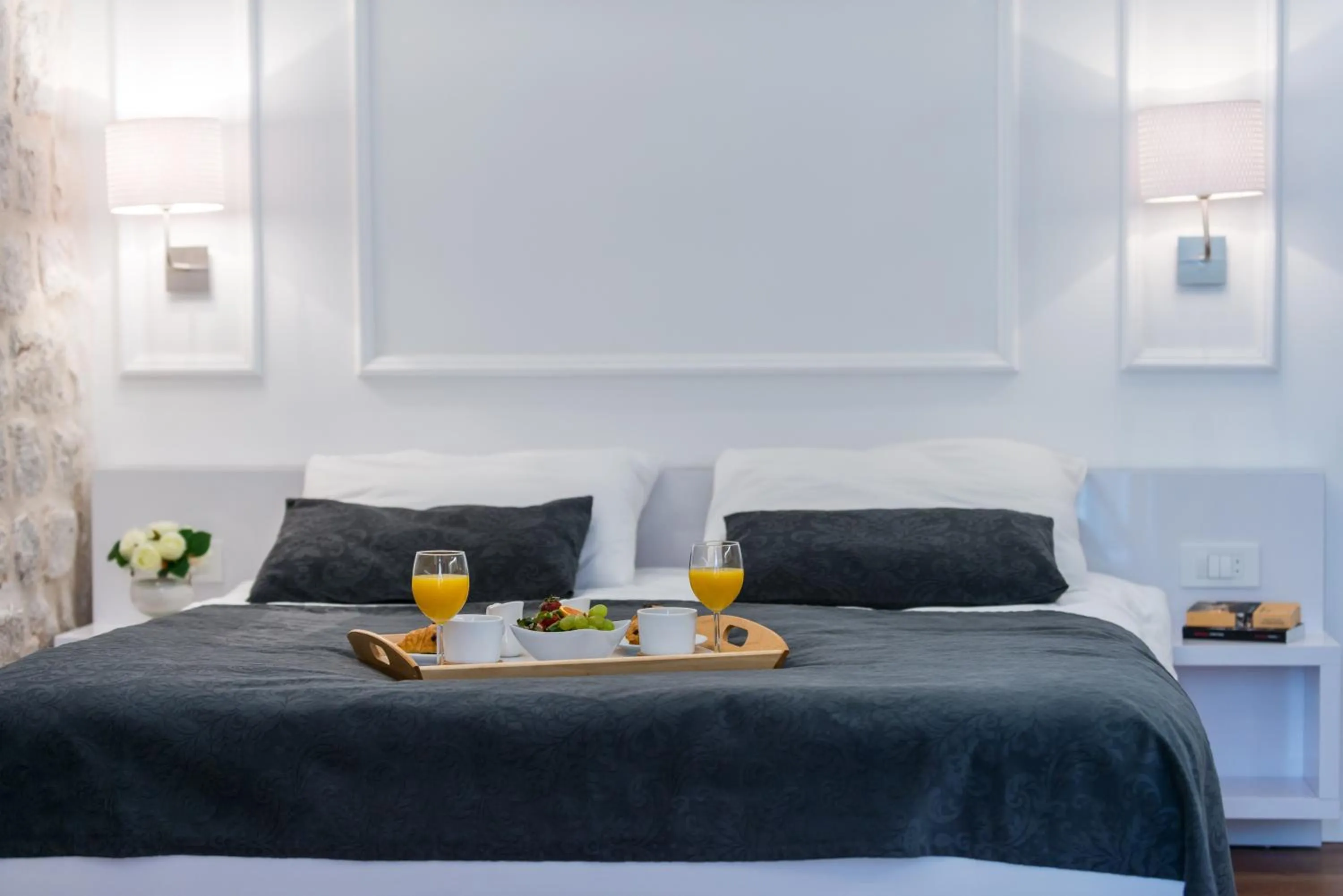 Bed in Scalini Palace