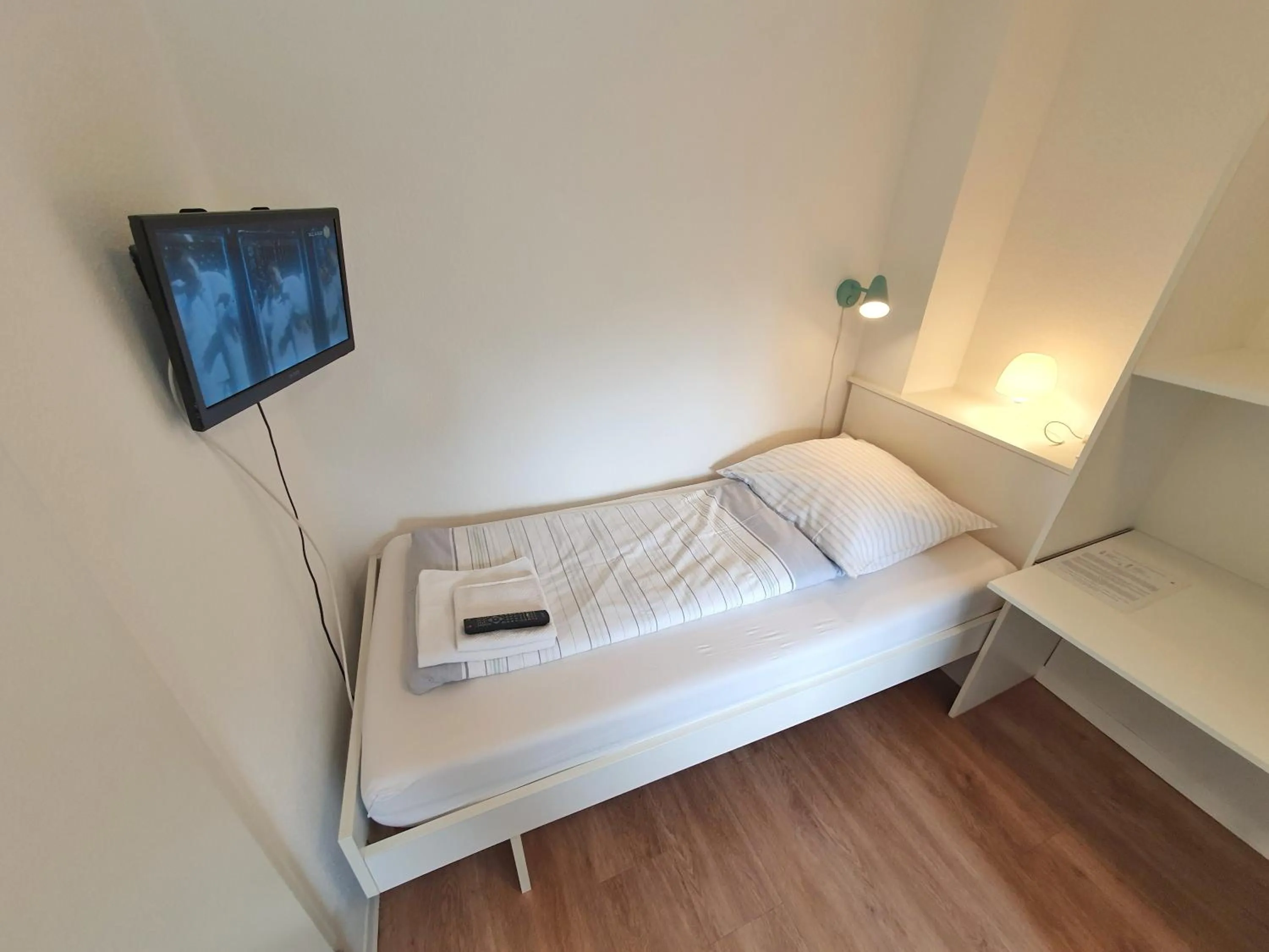 Bed in Aparthotel Jonas