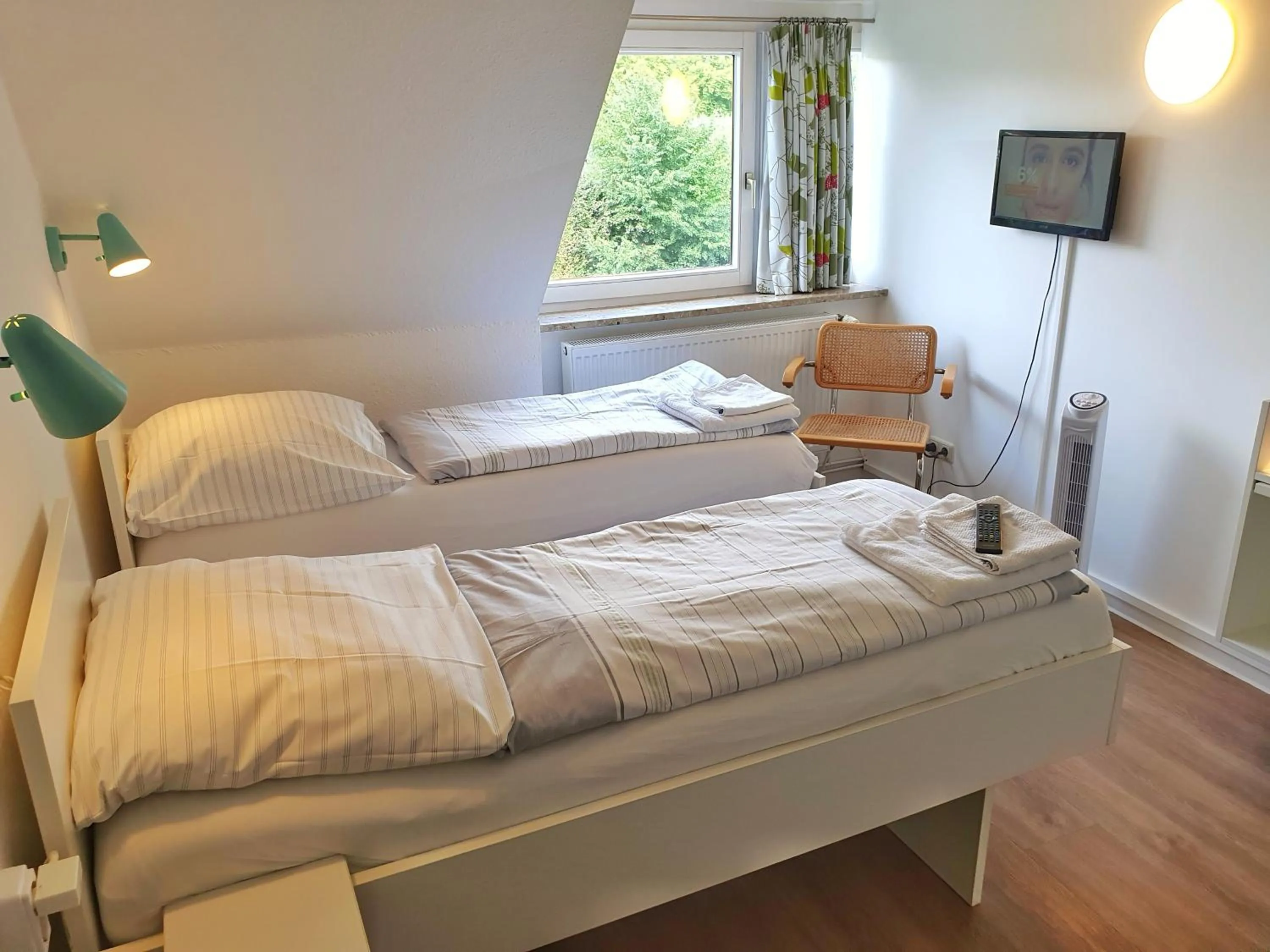 Bed in Aparthotel Jonas