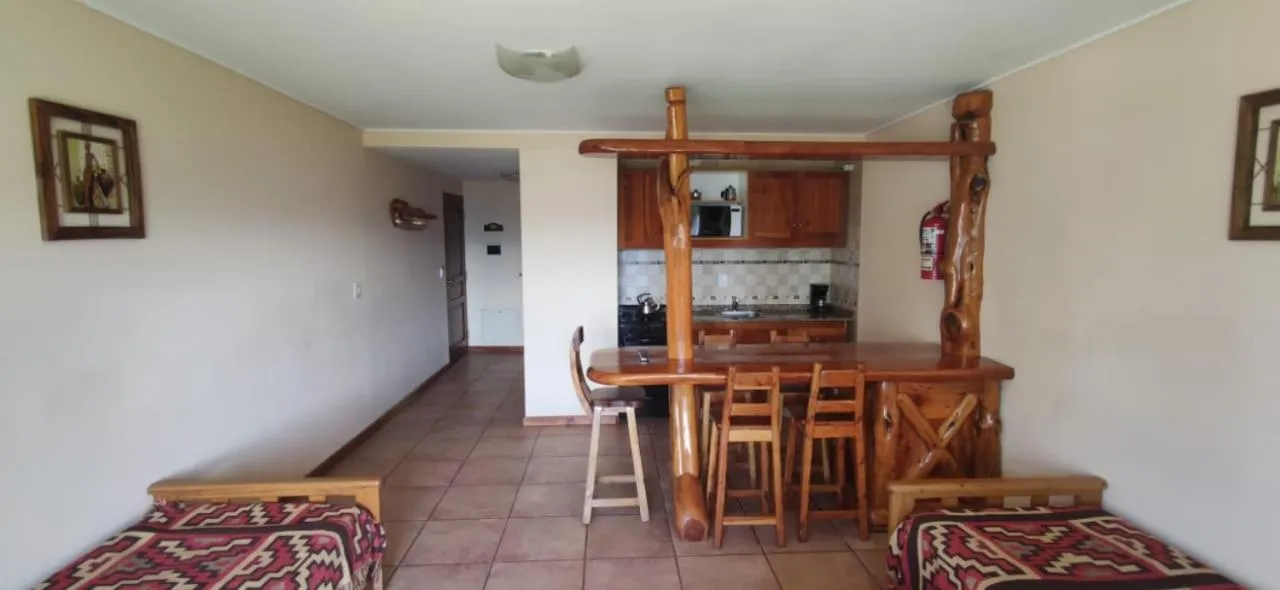 Kitchen or kitchenette in Apart Altos Del Nahuel