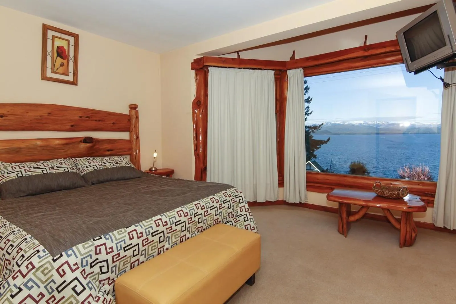 Photo of the whole room, Bed in Apart Altos Del Nahuel