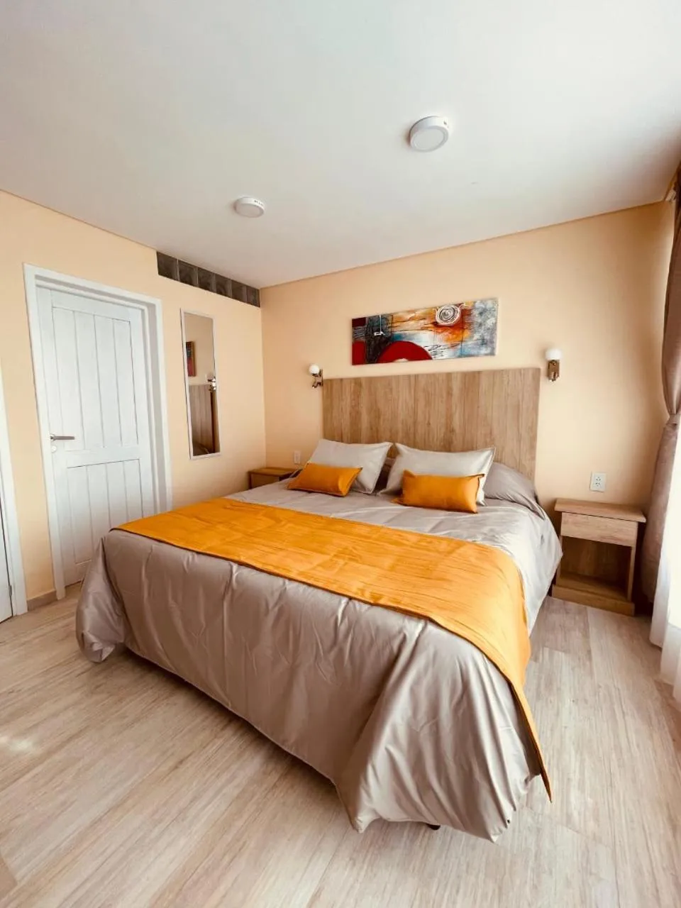 Bed in Apart Altos Del Nahuel