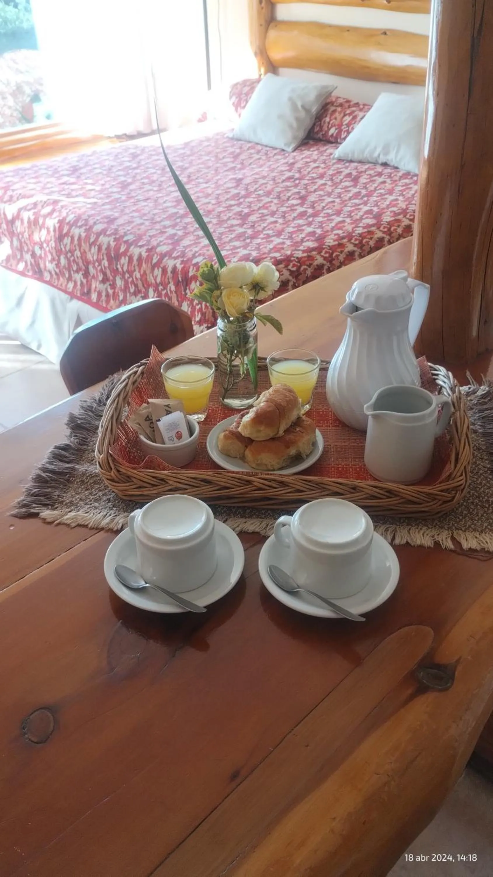 Bed in Apart Altos Del Nahuel