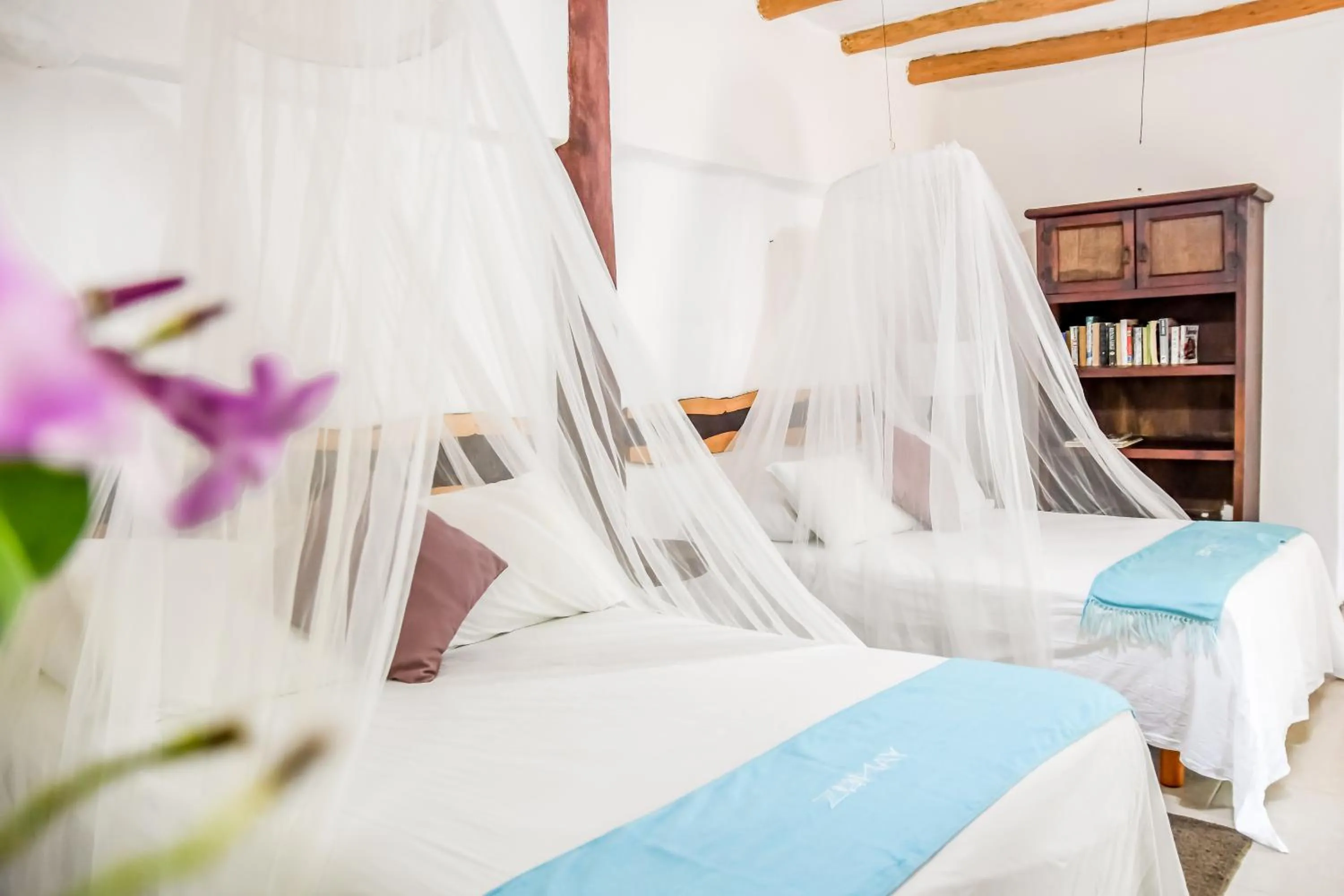 Bedroom, Bed in Zomay Beachfront Holbox