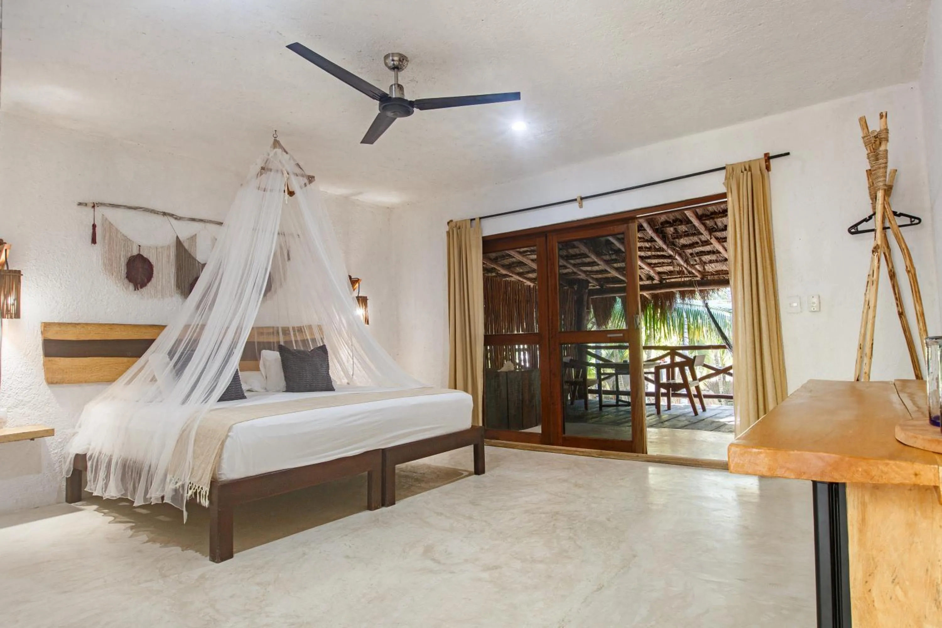 Bedroom, Bed in Zomay Beachfront Holbox