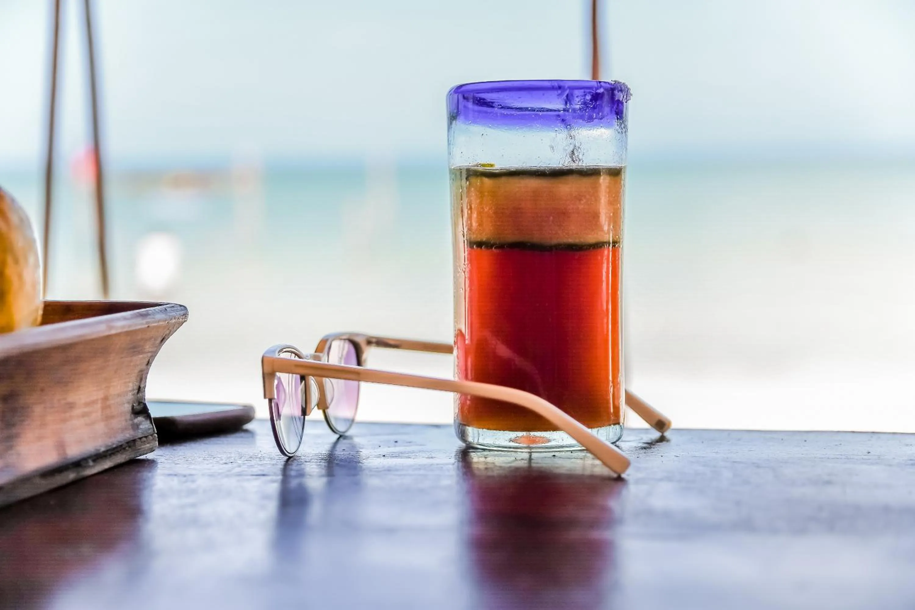 Lounge or bar in Zomay Beachfront Holbox