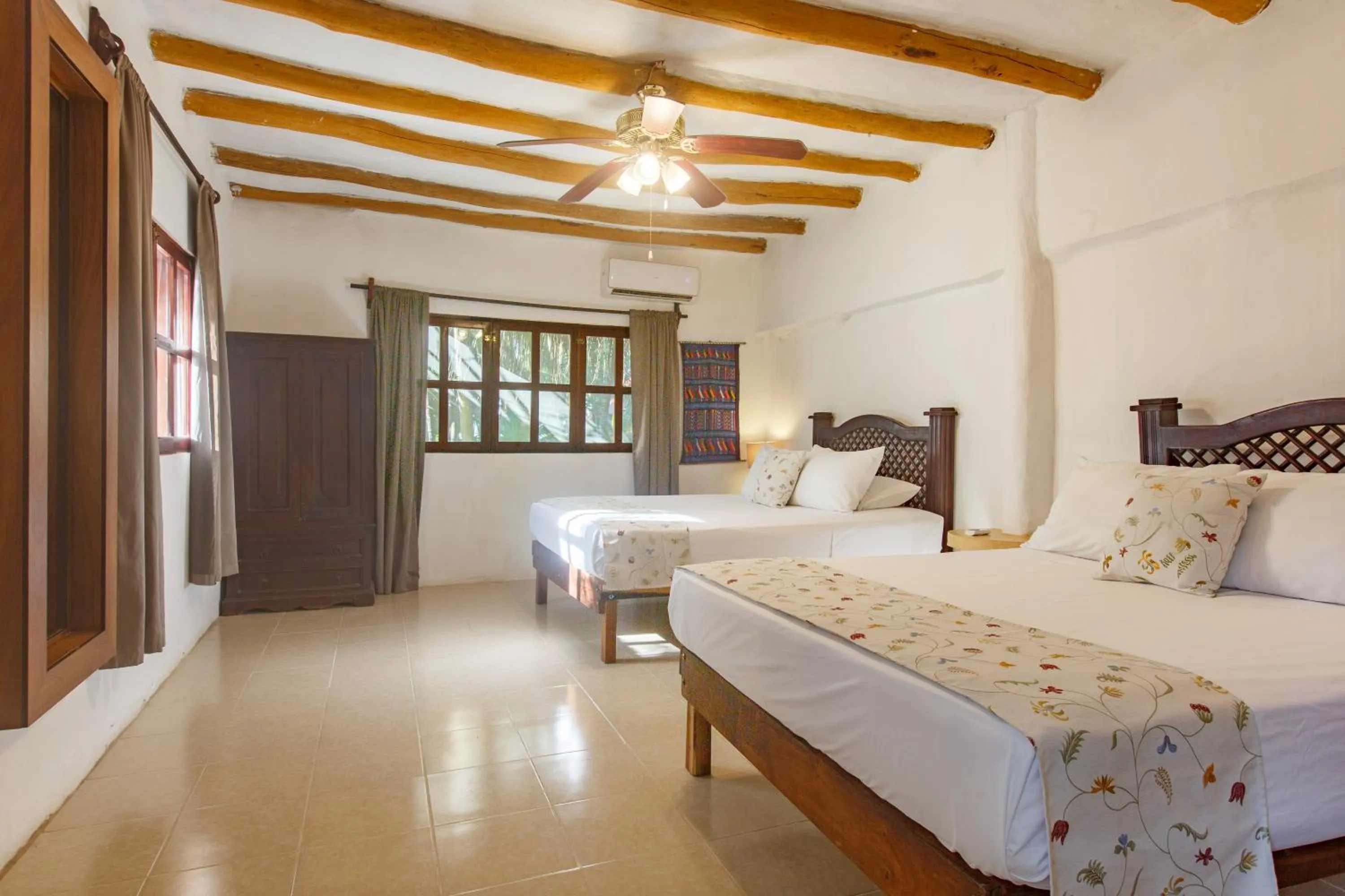 Bedroom, Bed in Zomay Beachfront Holbox